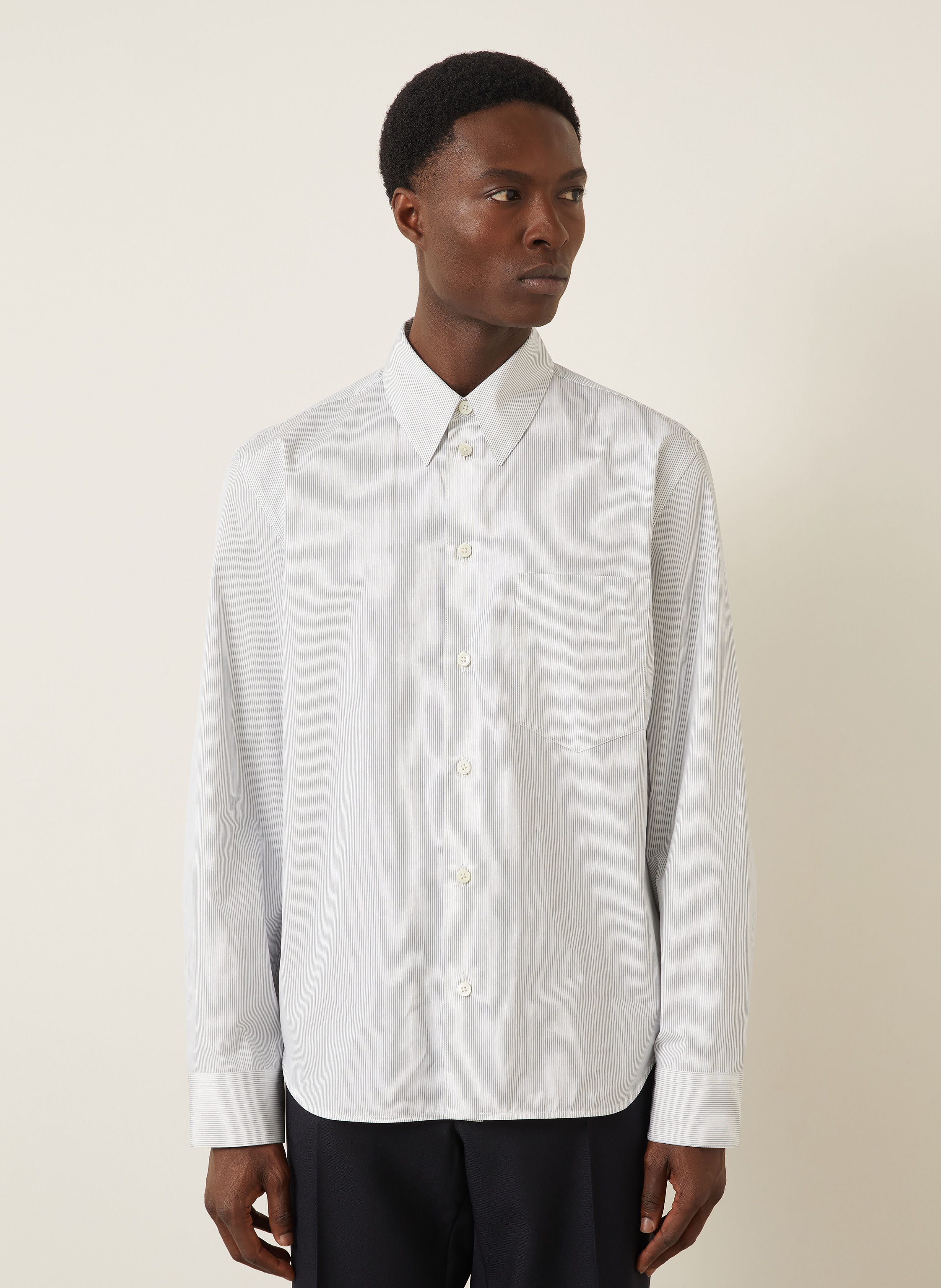 Thumbnail - Jil Sander Hemd Relaxed Fit beige