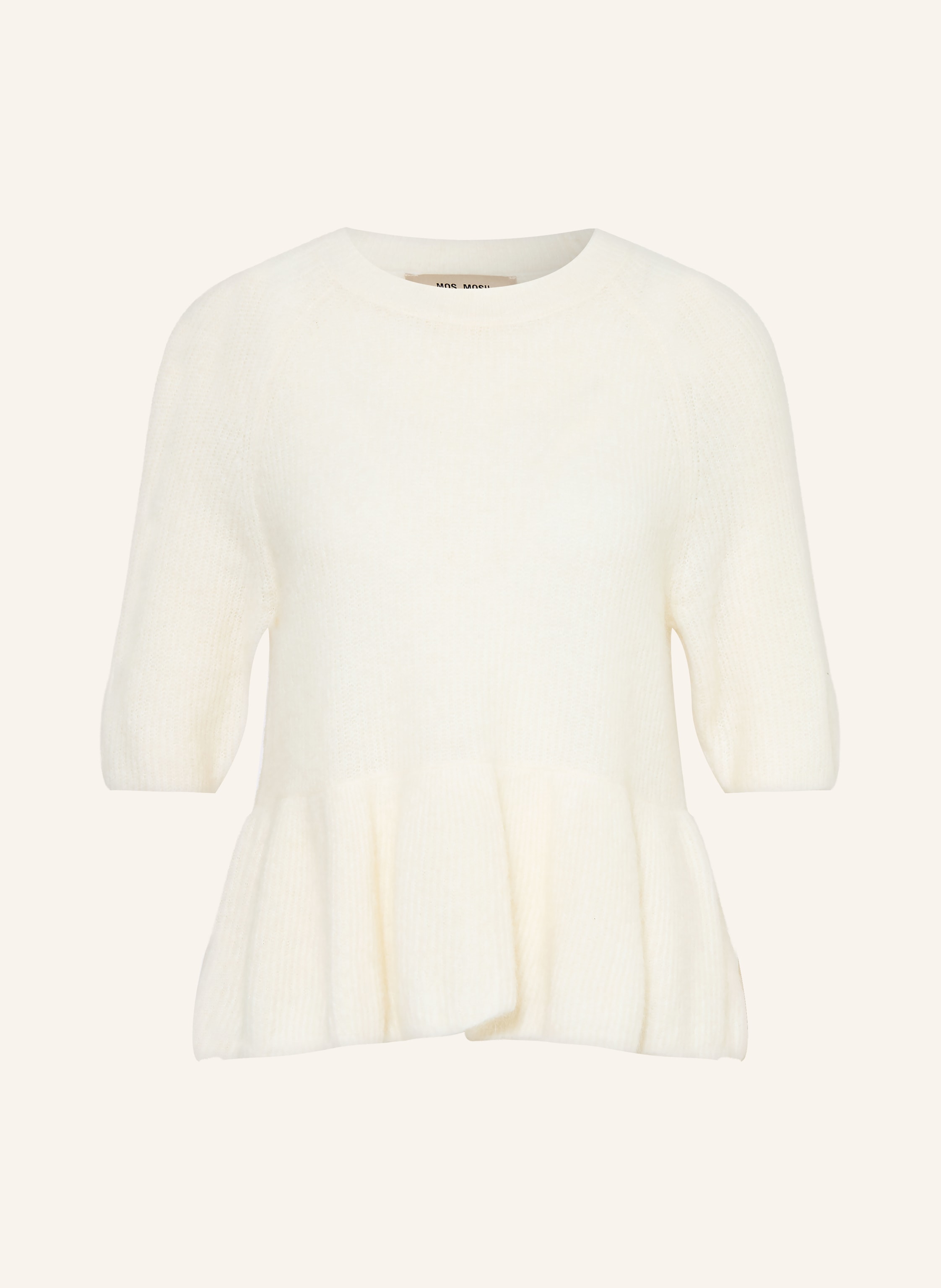 Mos Mosh Strickshirt Mmthora Mit Alpaka weiss