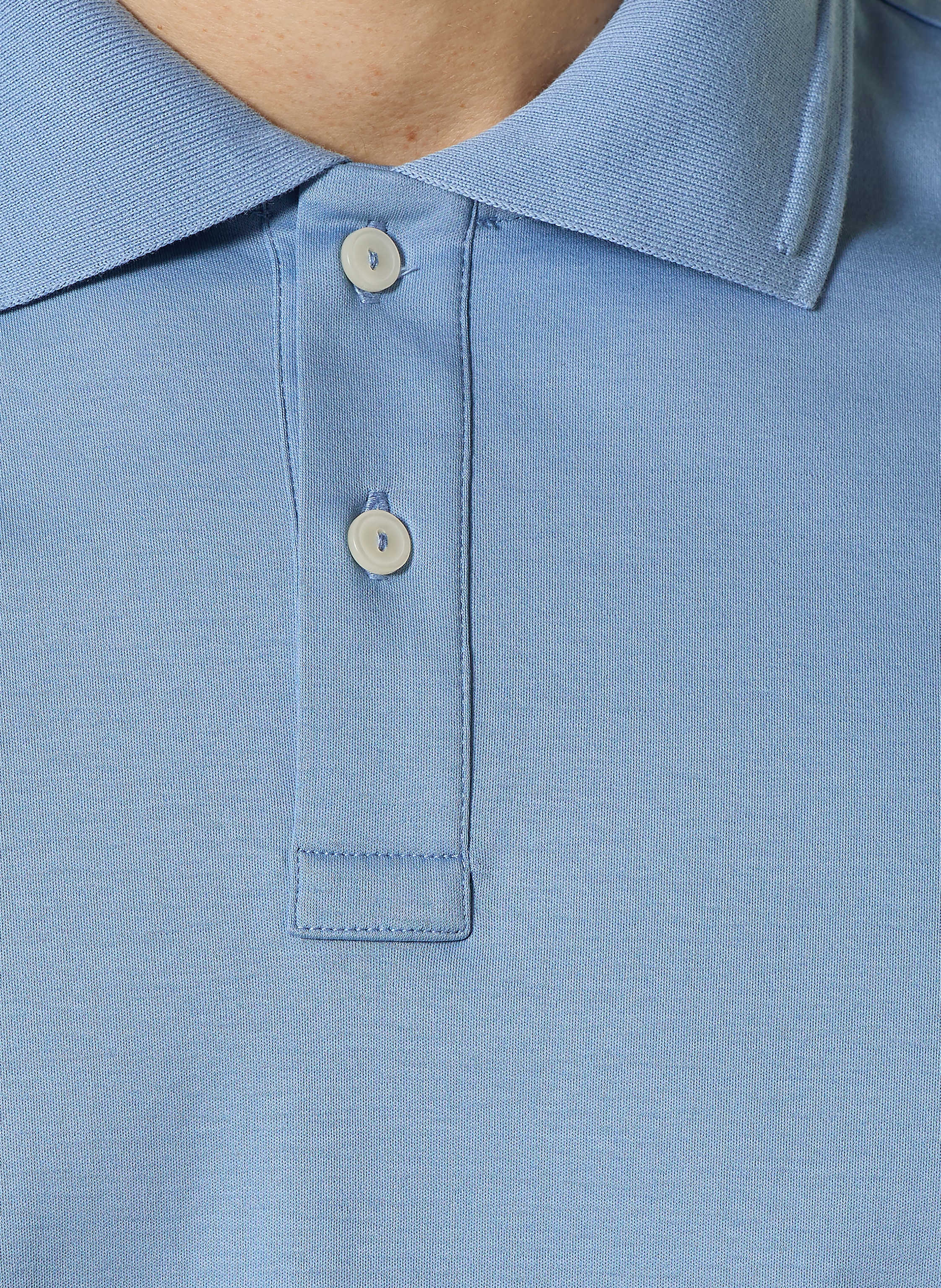 Thumbnail - Eton Jersey-Poloshirt blau