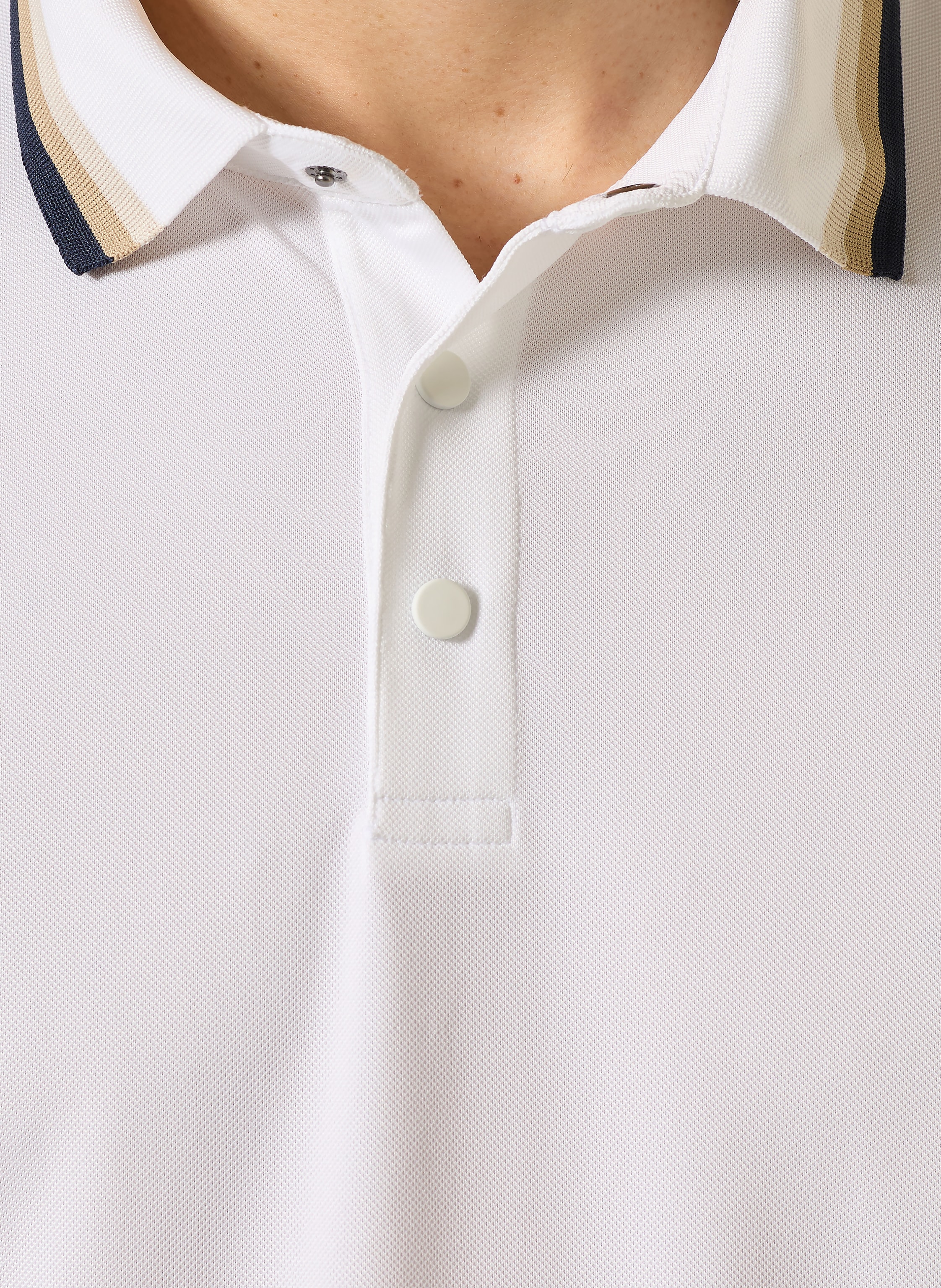 Thumbnail - Bogner Funktions-Poloshirt Arik weiss