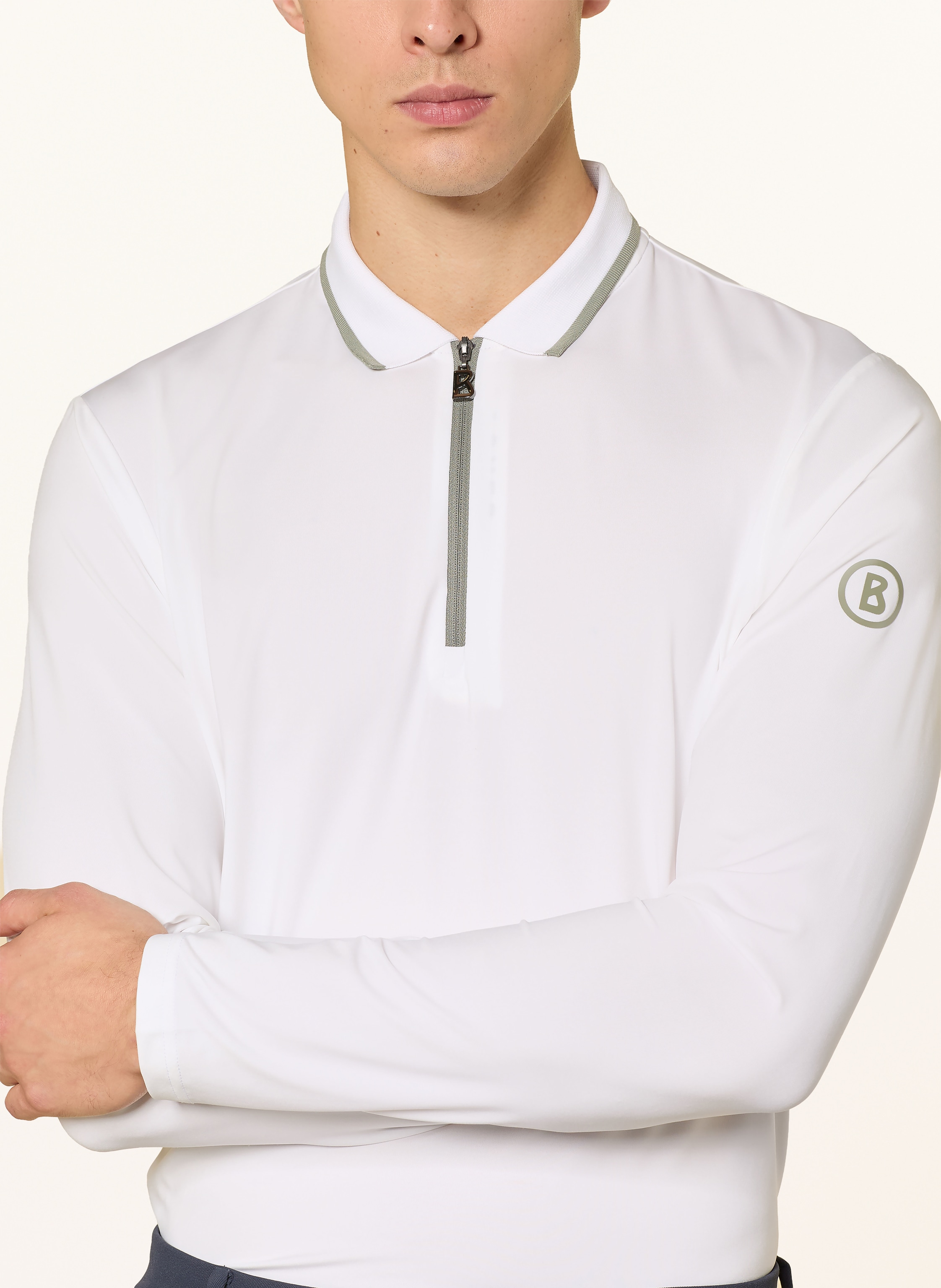Thumbnail - Bogner Jersey-Poloshirt Jonah weiss