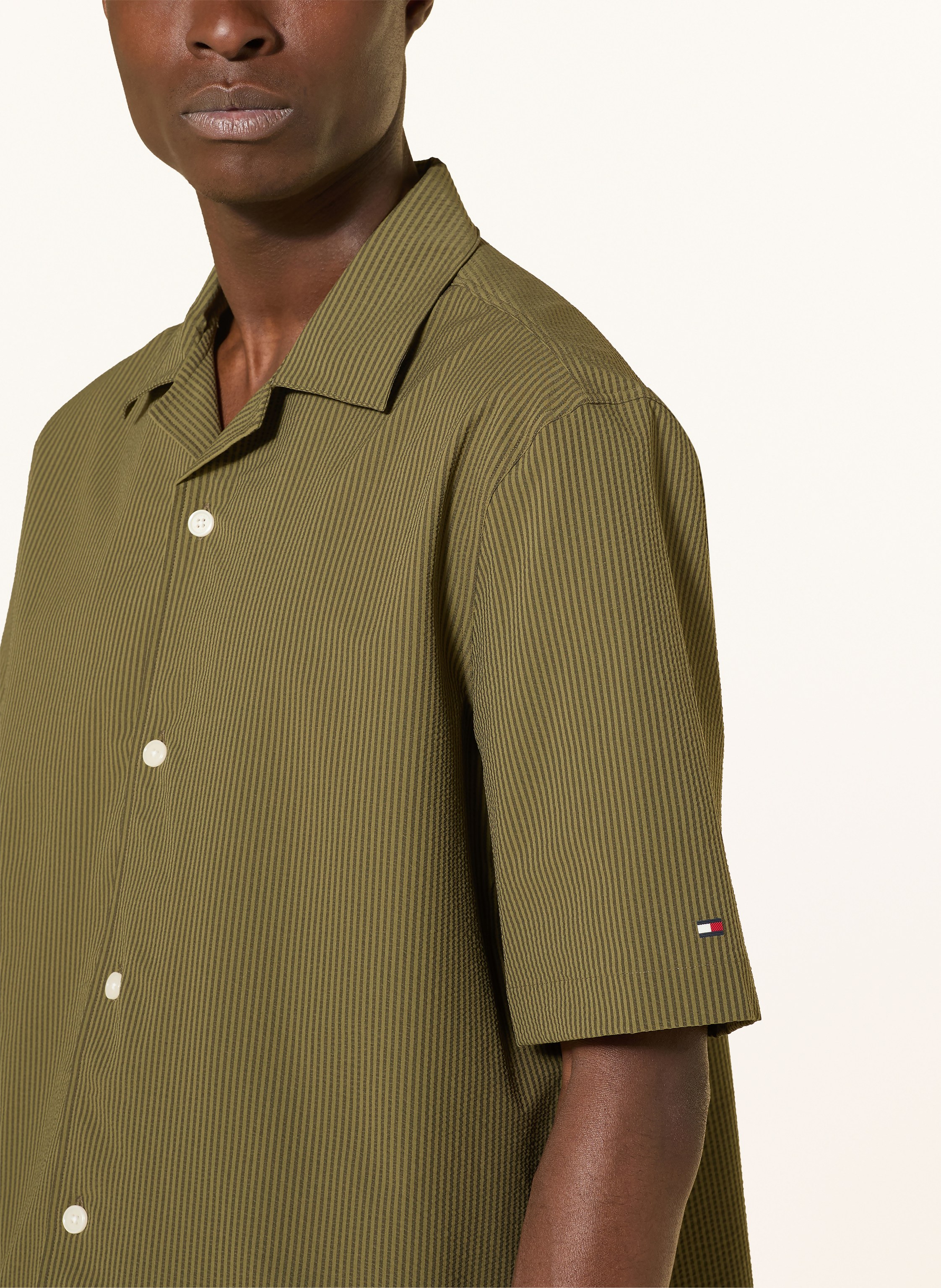 Thumbnail - Tommy Hilfiger Resorthemd Relaxed Fit gruen