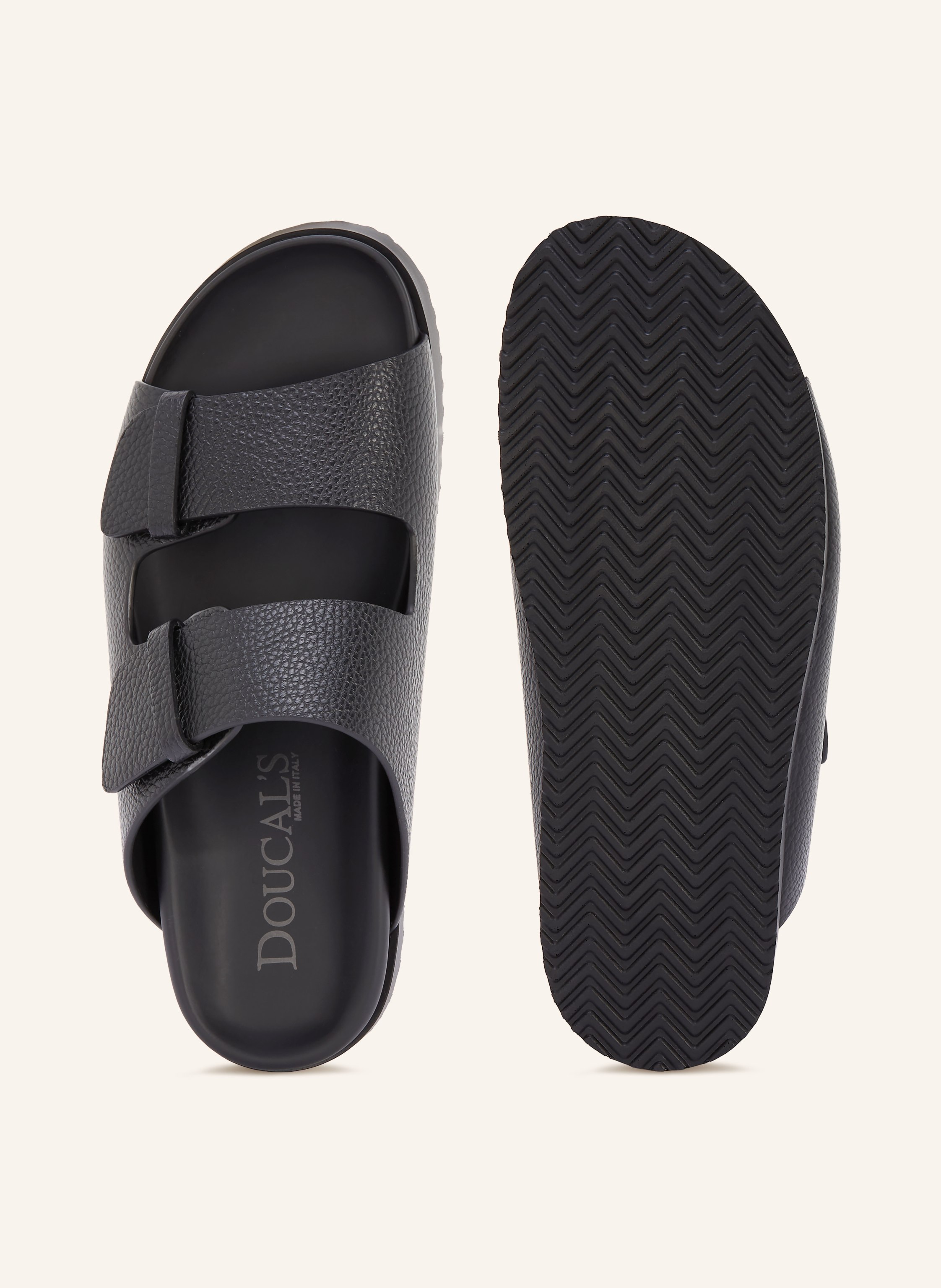 Thumbnail - Doucal's Pantoletten schwarz