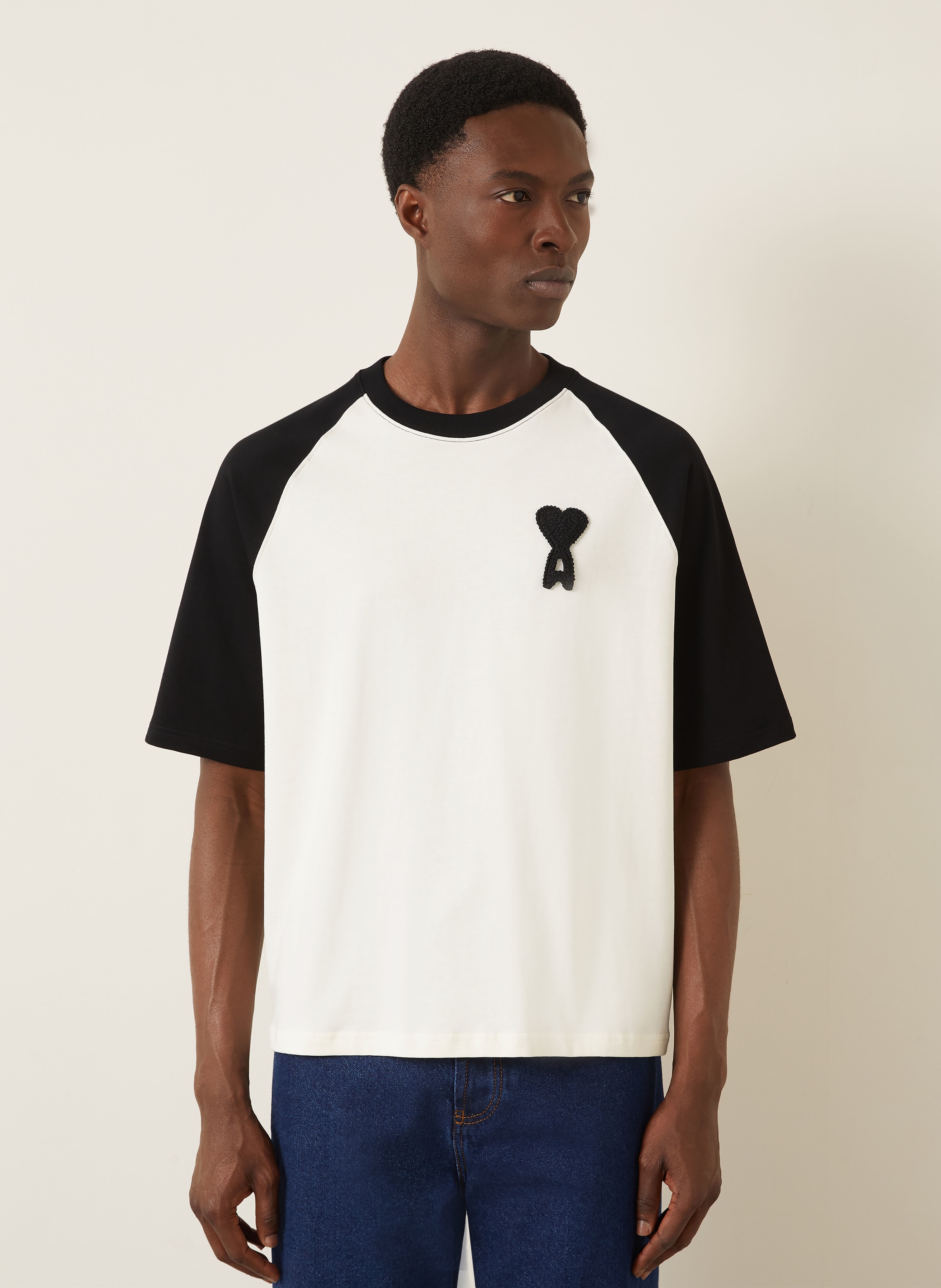 Thumbnail - Ami Paris T-Shirt schwarz