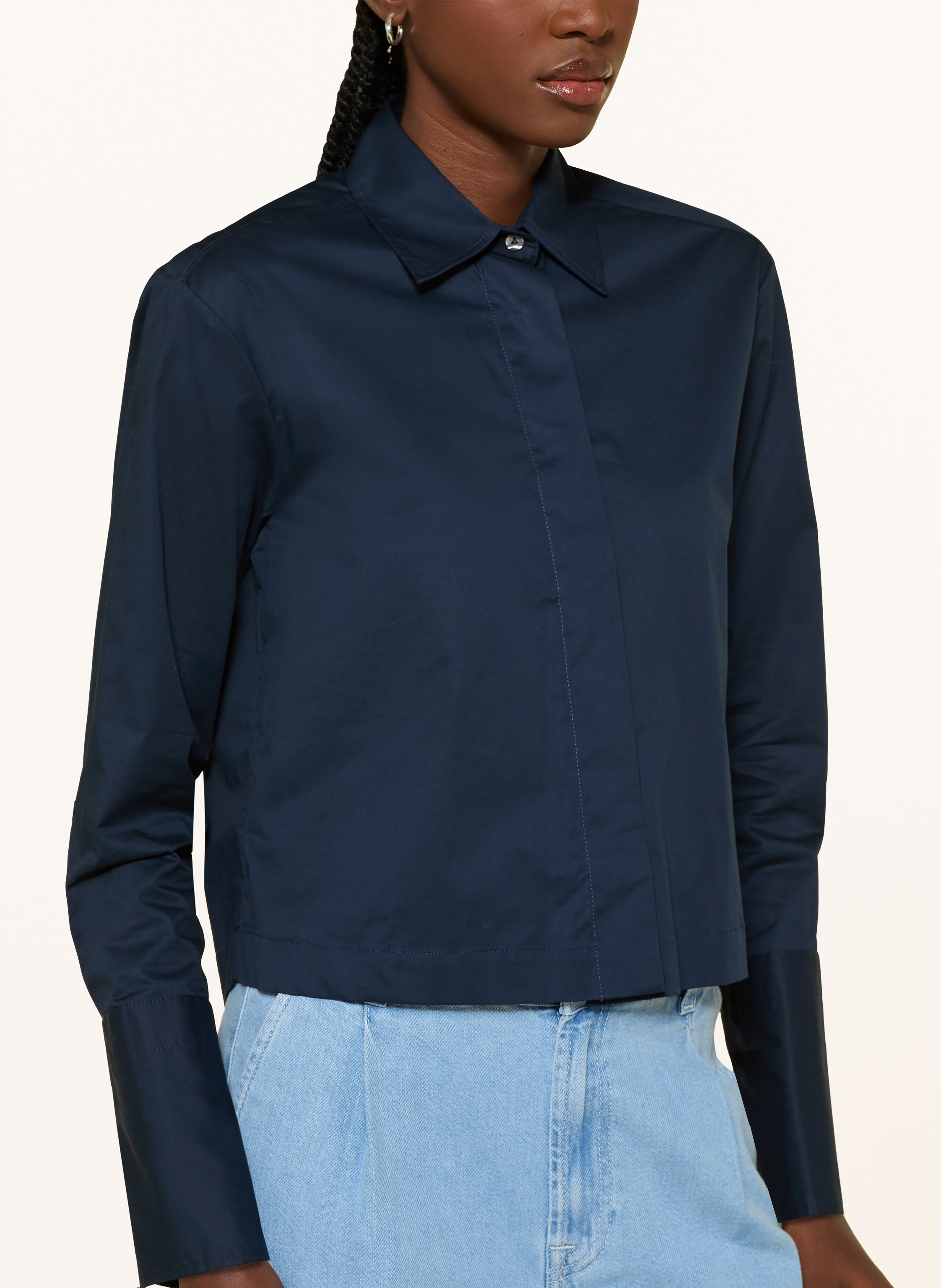 Thumbnail - Van Laack Hemdbluse Vl-Nosine-Ksvo blau