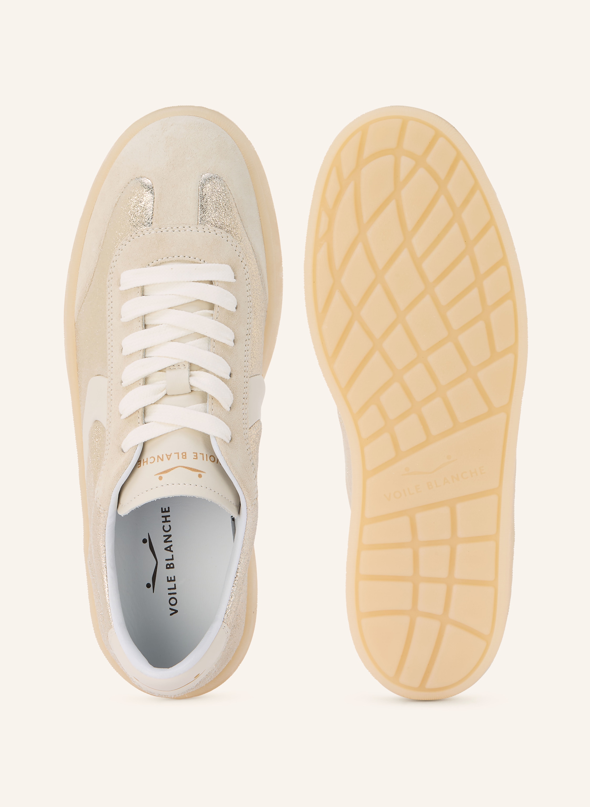 Thumbnail - Voile Blanche Sneaker gold