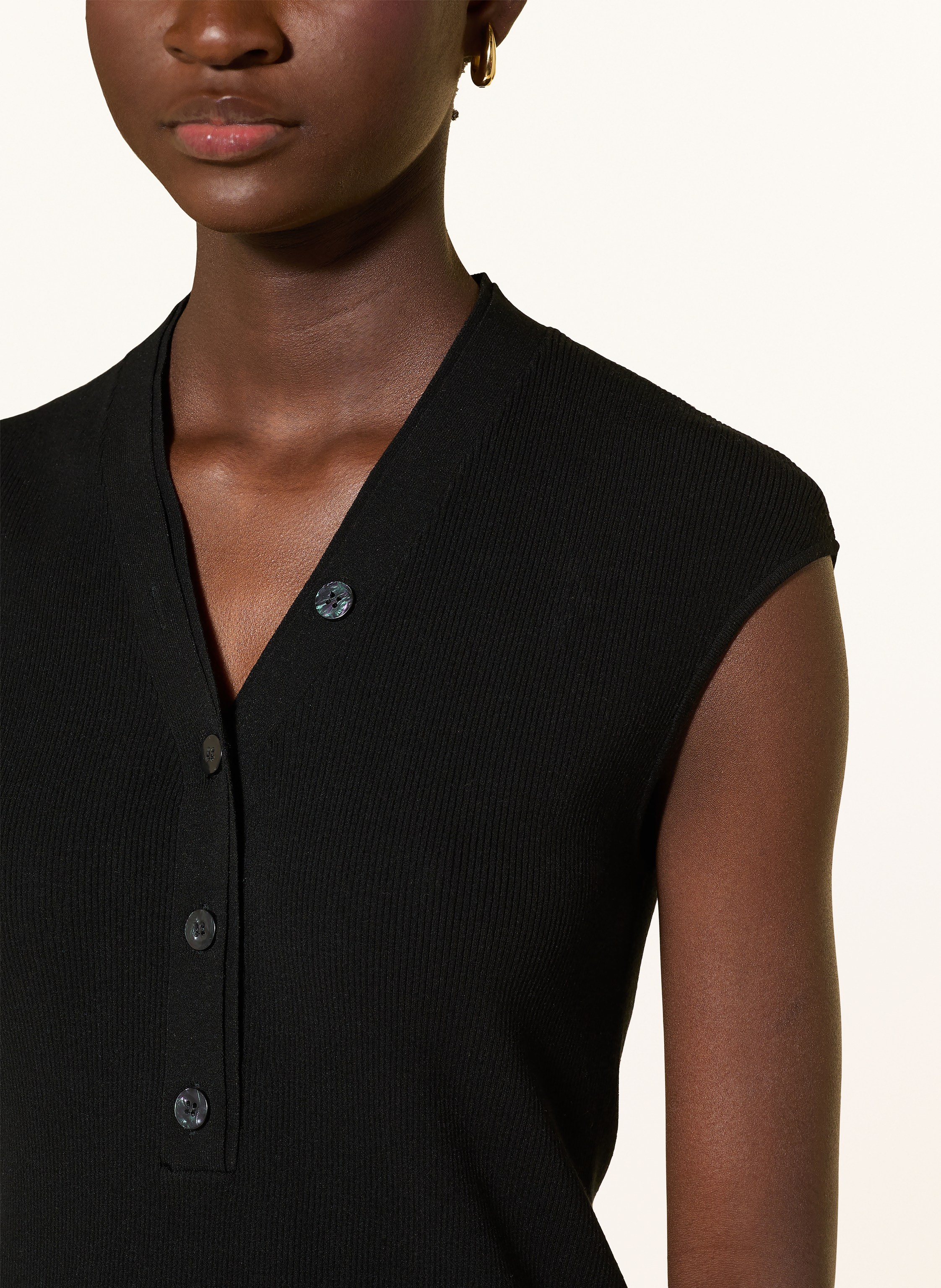 Thumbnail - Yerse Stricktop Lavander schwarz