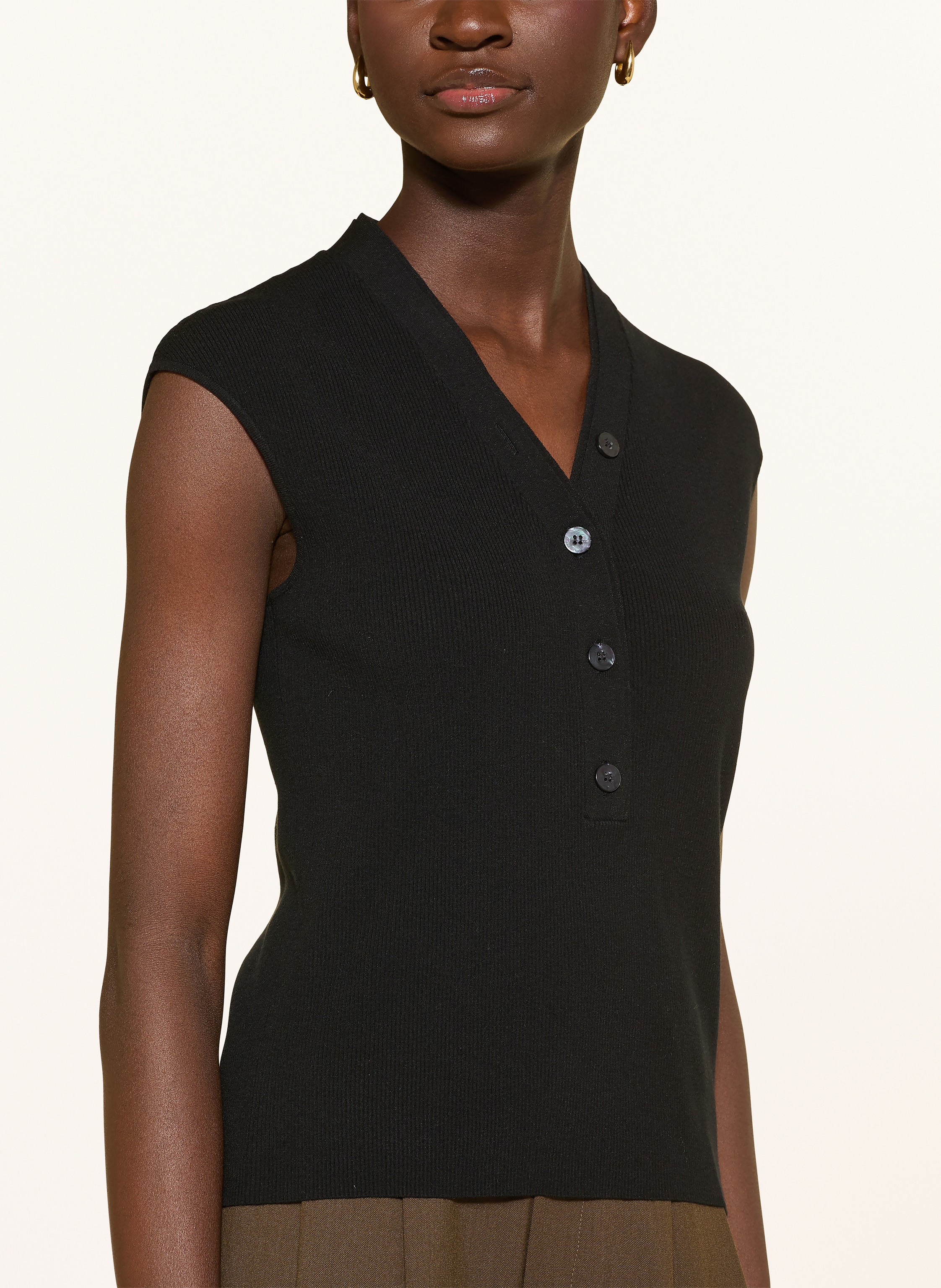 Thumbnail - Yerse Stricktop Lavander schwarz