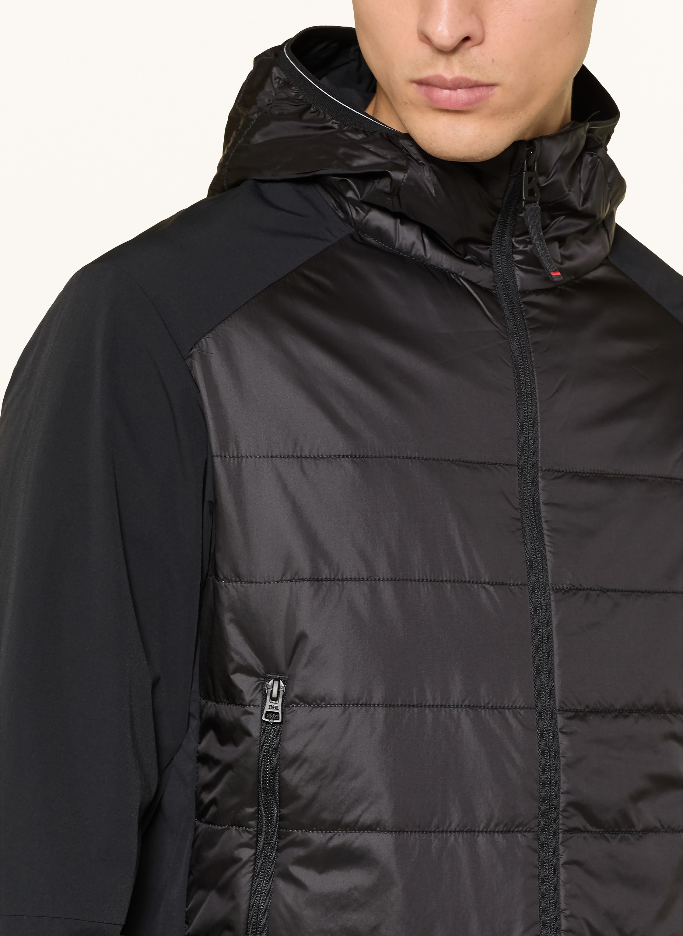 Thumbnail - Fire+Ice Hybrid-Steppjacke Kegan schwarz