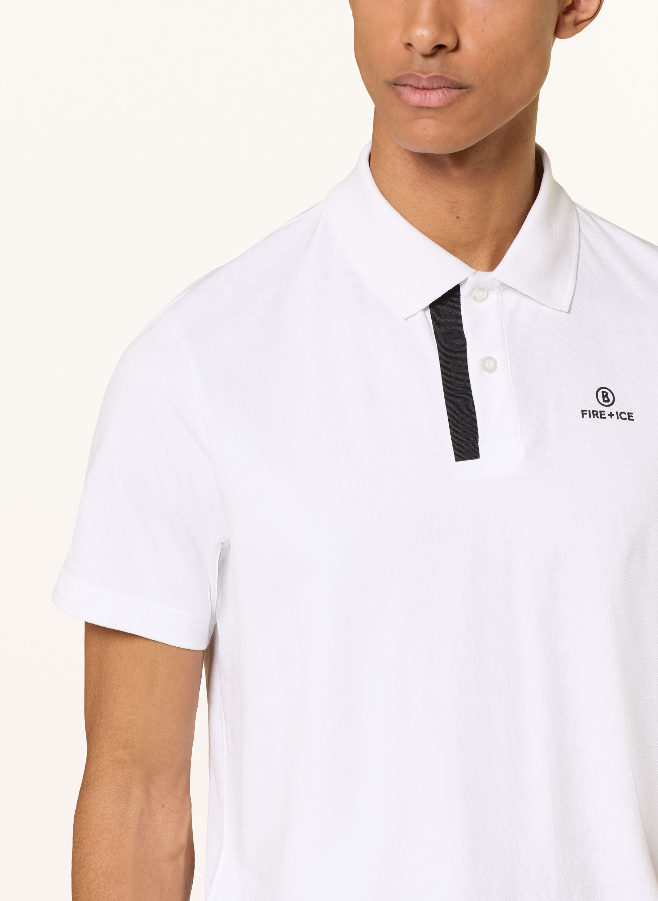 Thumbnail - Fire+Ice Piqué-Poloshirt ramon4 weiss