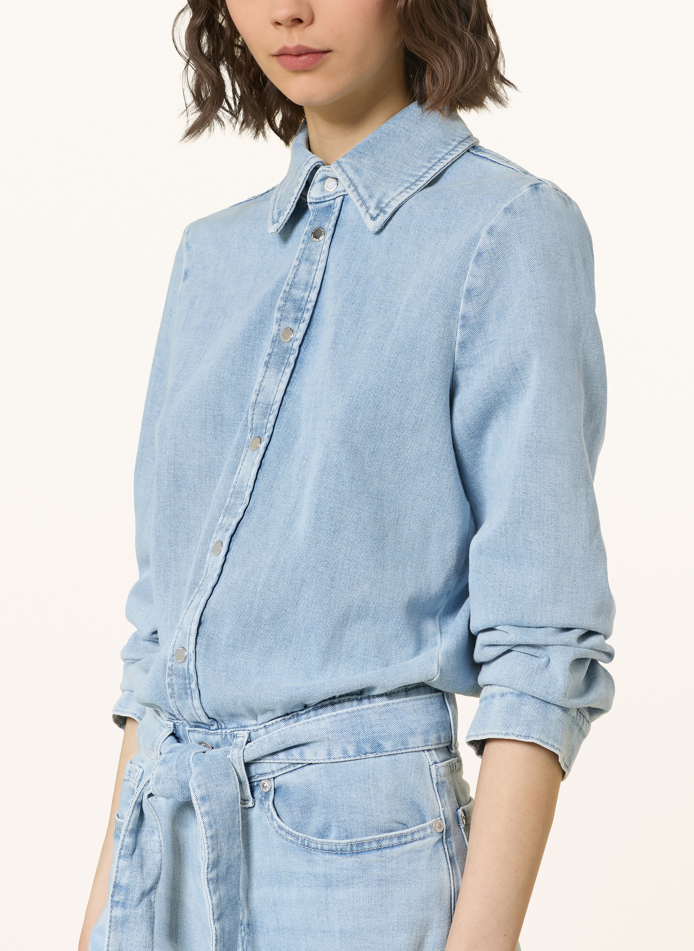 Thumbnail - 7 For All Mankind Jeans-Jumpsuit Tailored Jumpsuit Ankle blau