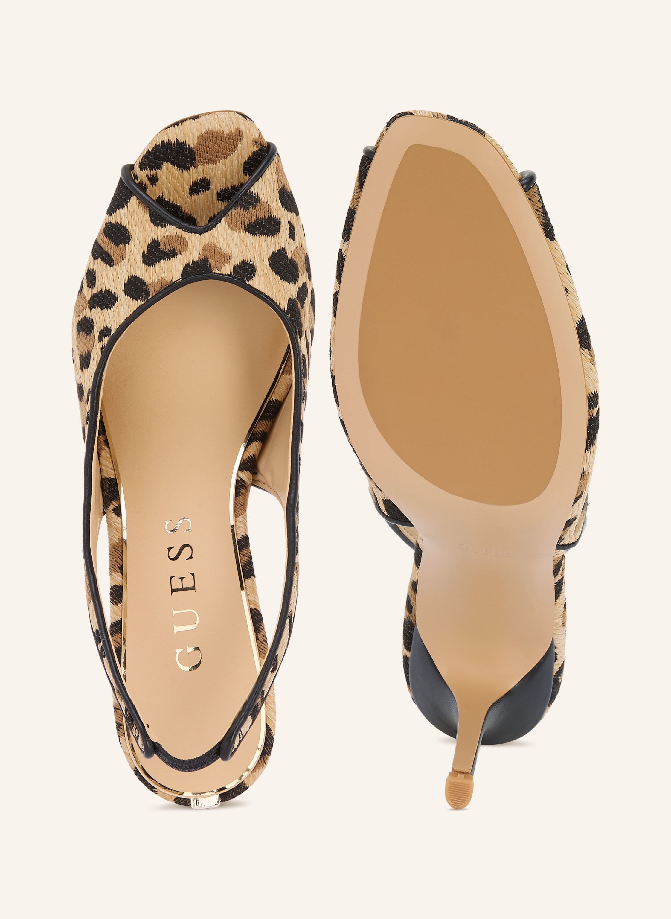 Thumbnail - Guess Slingpumps Kiselle schwarz
