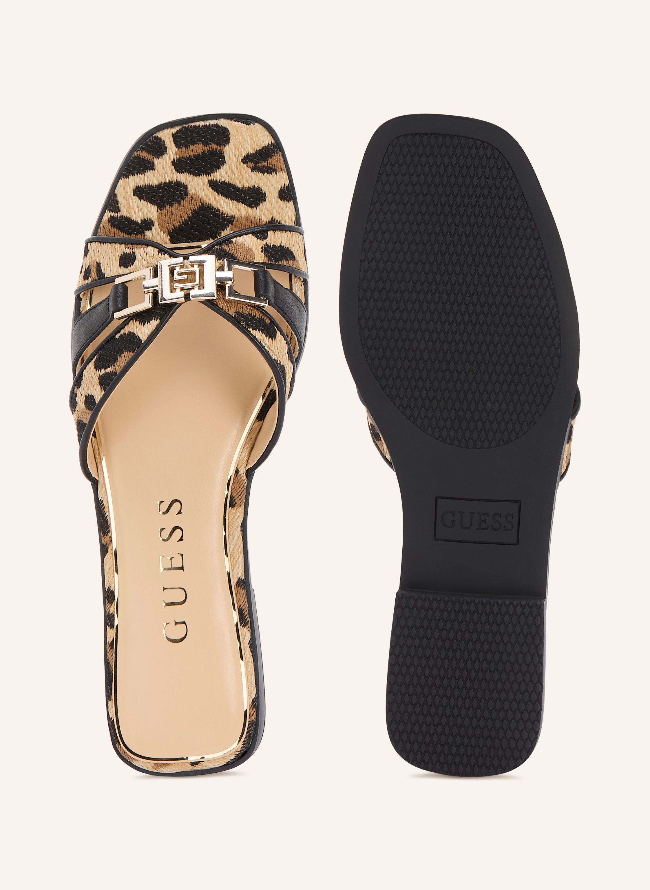 Thumbnail - Guess Pantoletten Realla schwarz