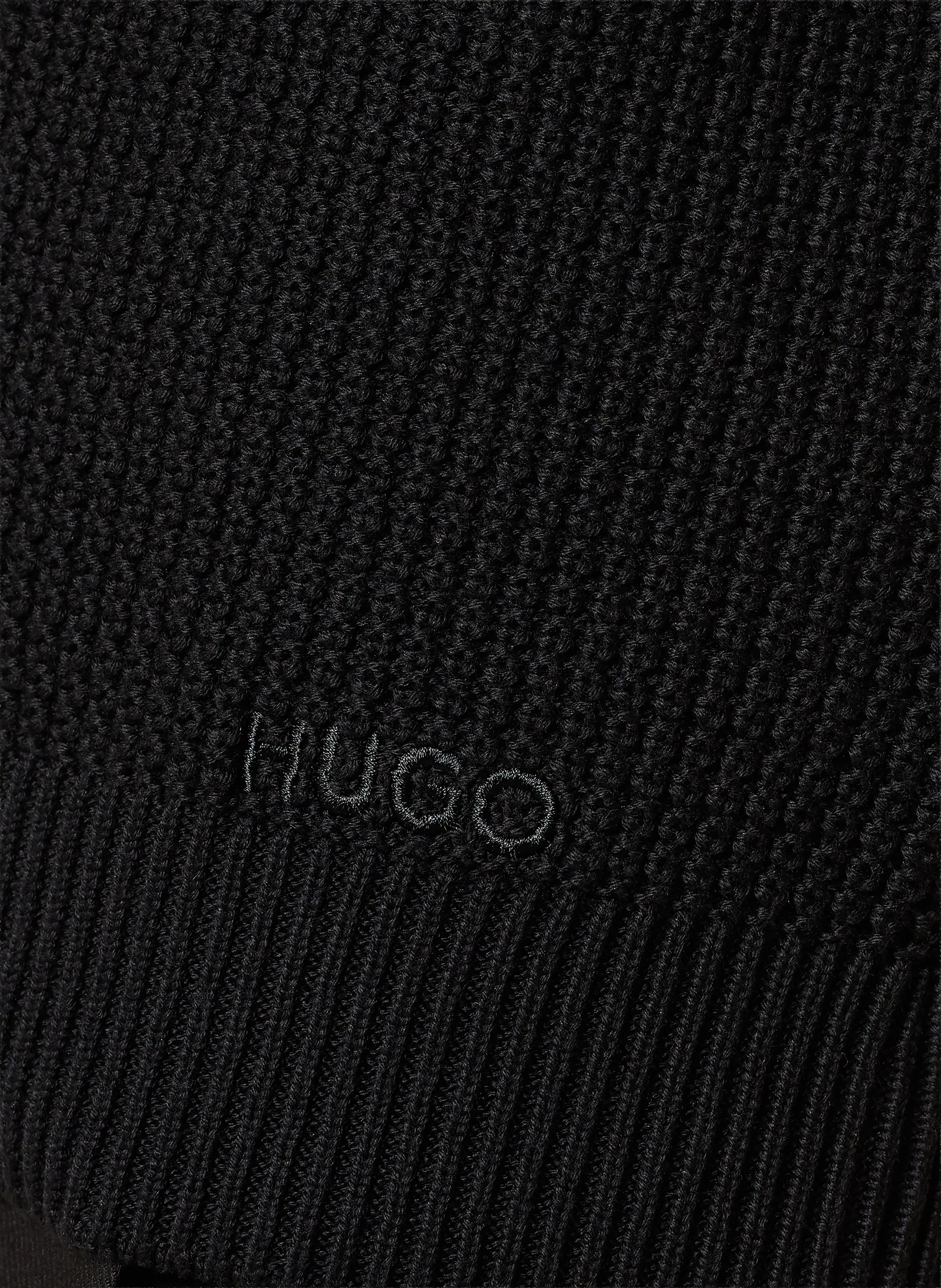 Thumbnail - Hugo Strickshirt Saffon schwarz