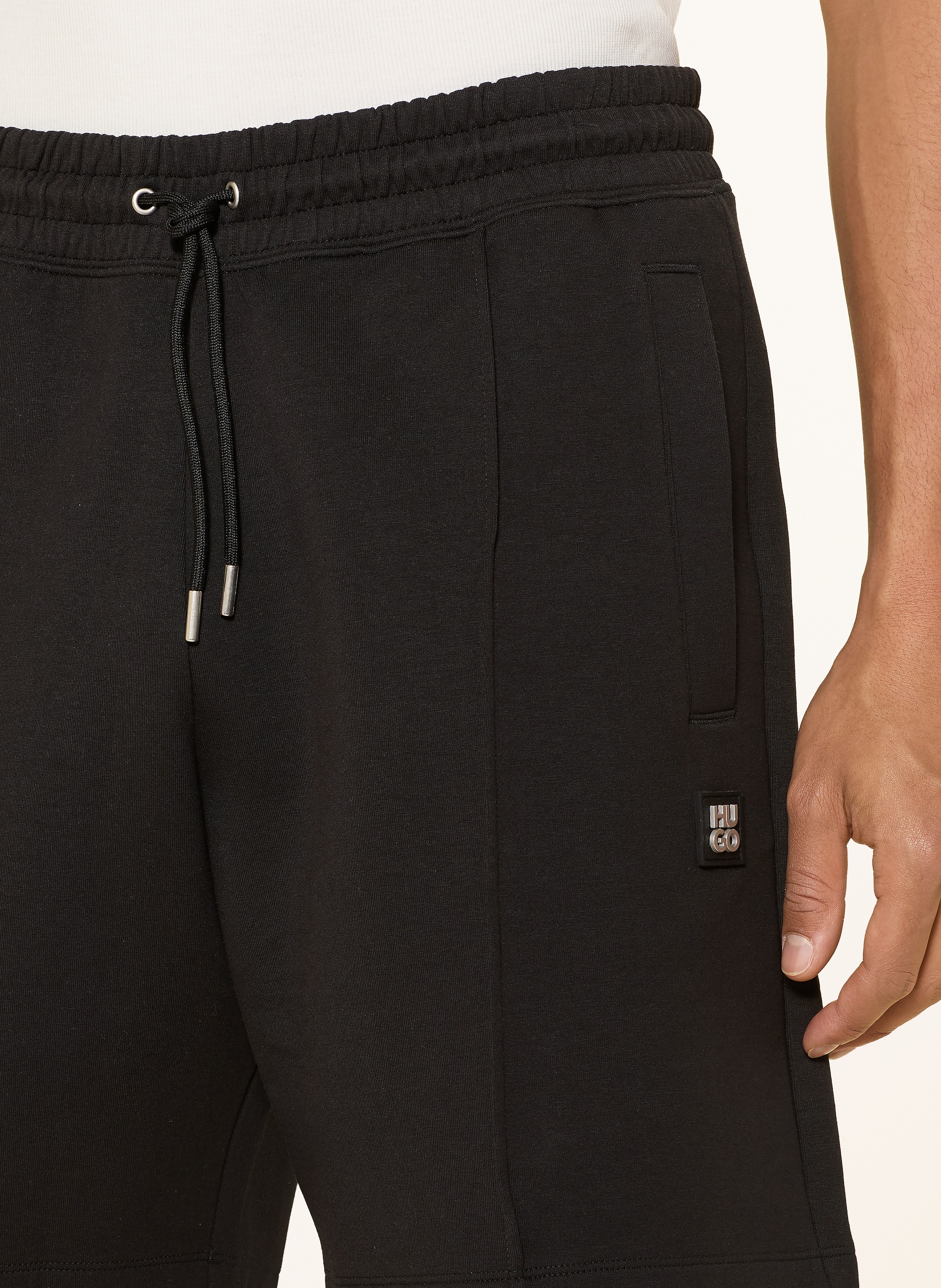 Thumbnail - Hugo Sweatshorts Dimac schwarz