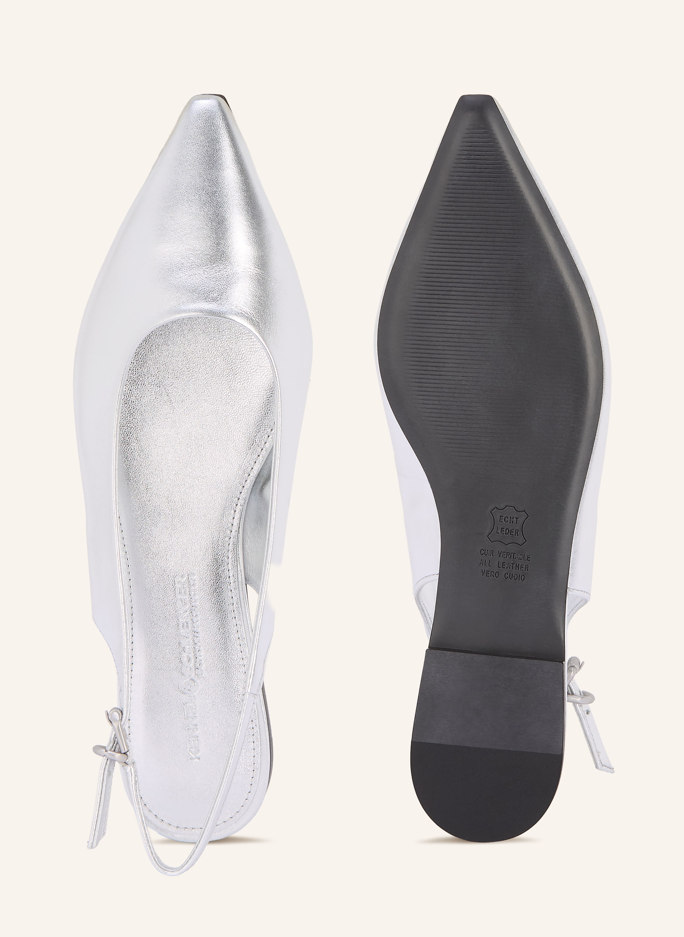 Thumbnail - Kennel & Schmenger Slingballerinas Nika silber