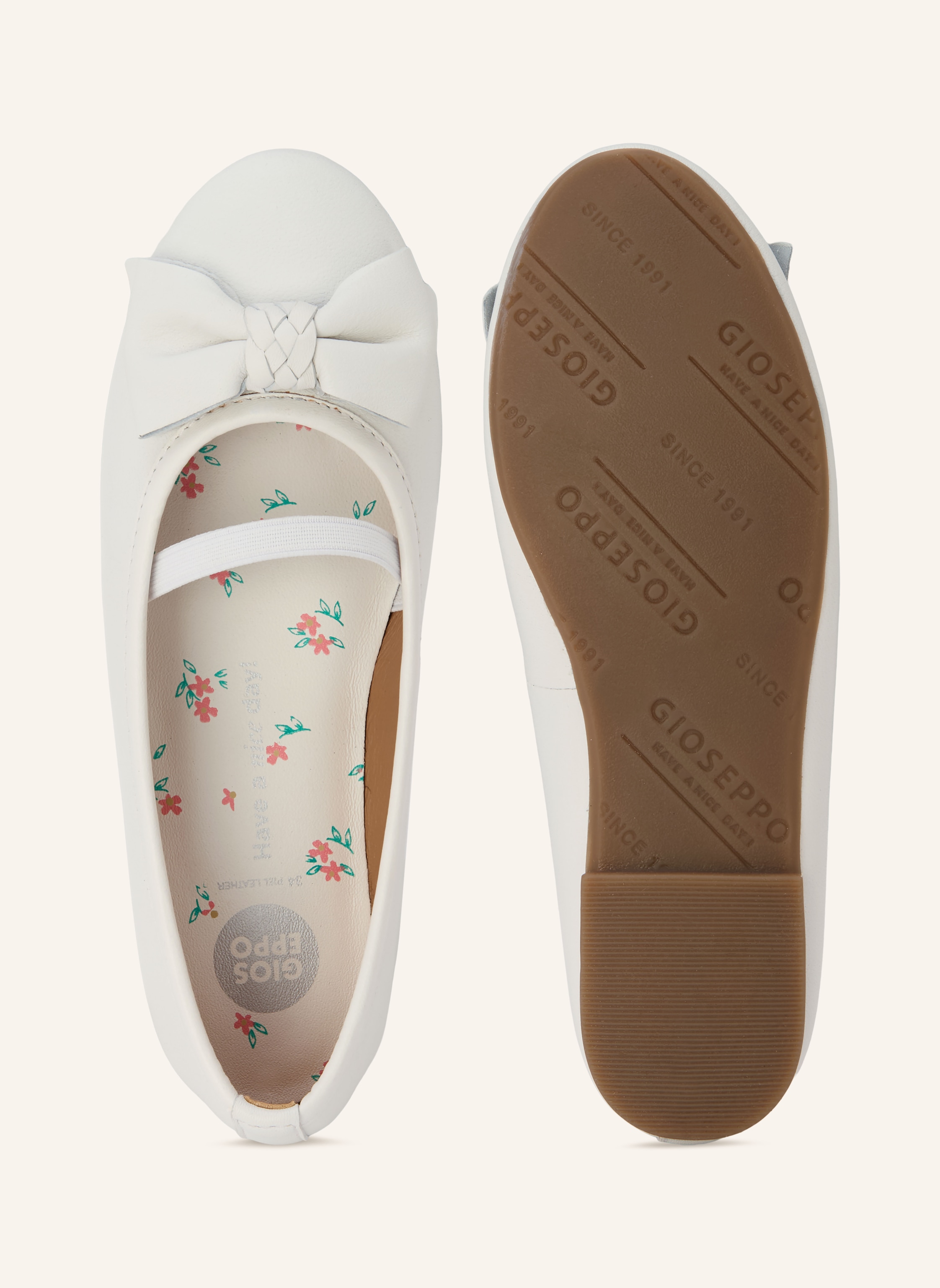 Thumbnail - Gioseppo Mary-Jane-Ballerinas Majengo weiss