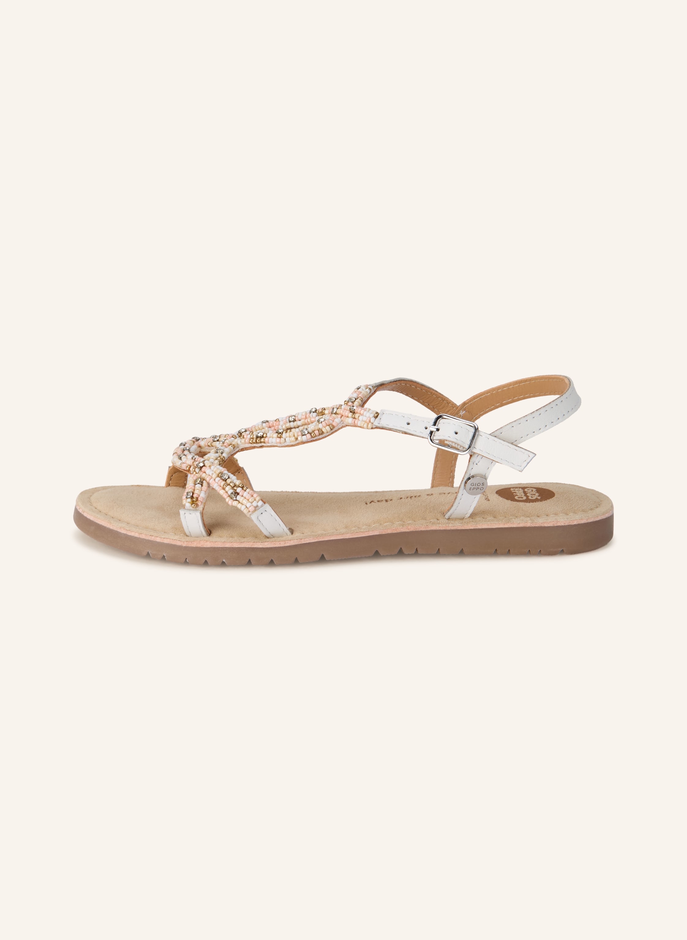 Thumbnail - Gioseppo Sandalen Baragoi Mit Schmuckperlen beige