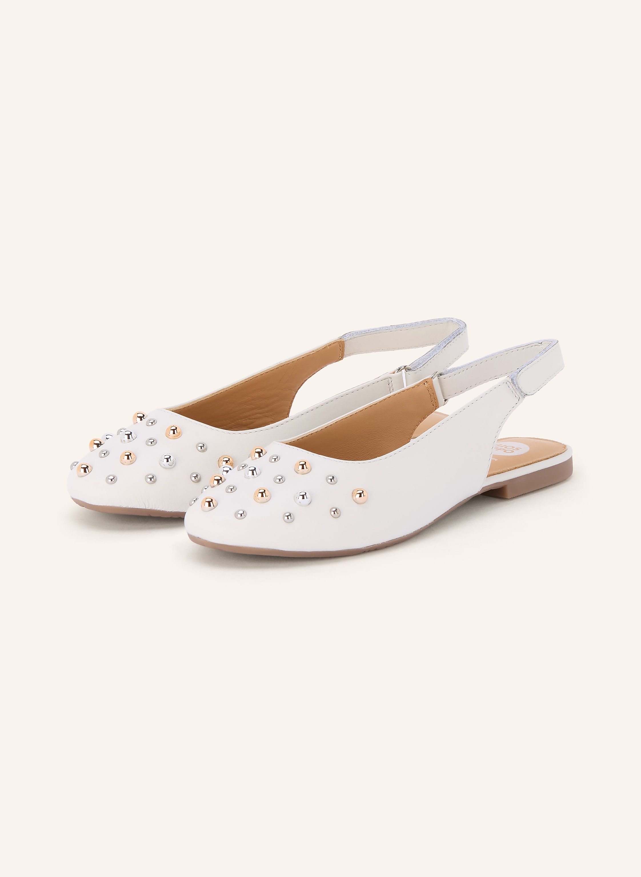 Gioseppo Slingballerinas Namanye Mit Nieten weiss
