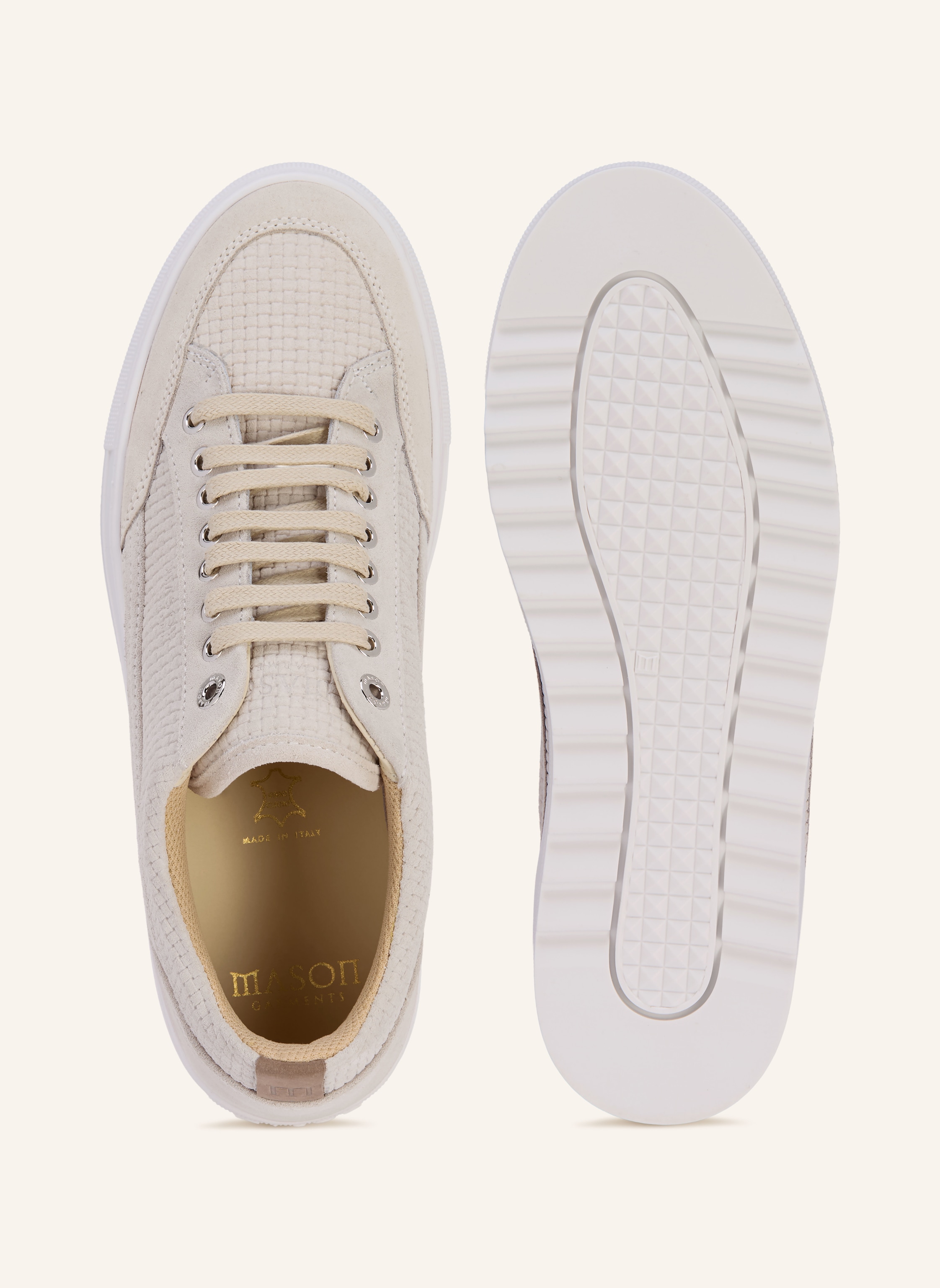 Thumbnail - Mason Garments Sneaker Tia beige