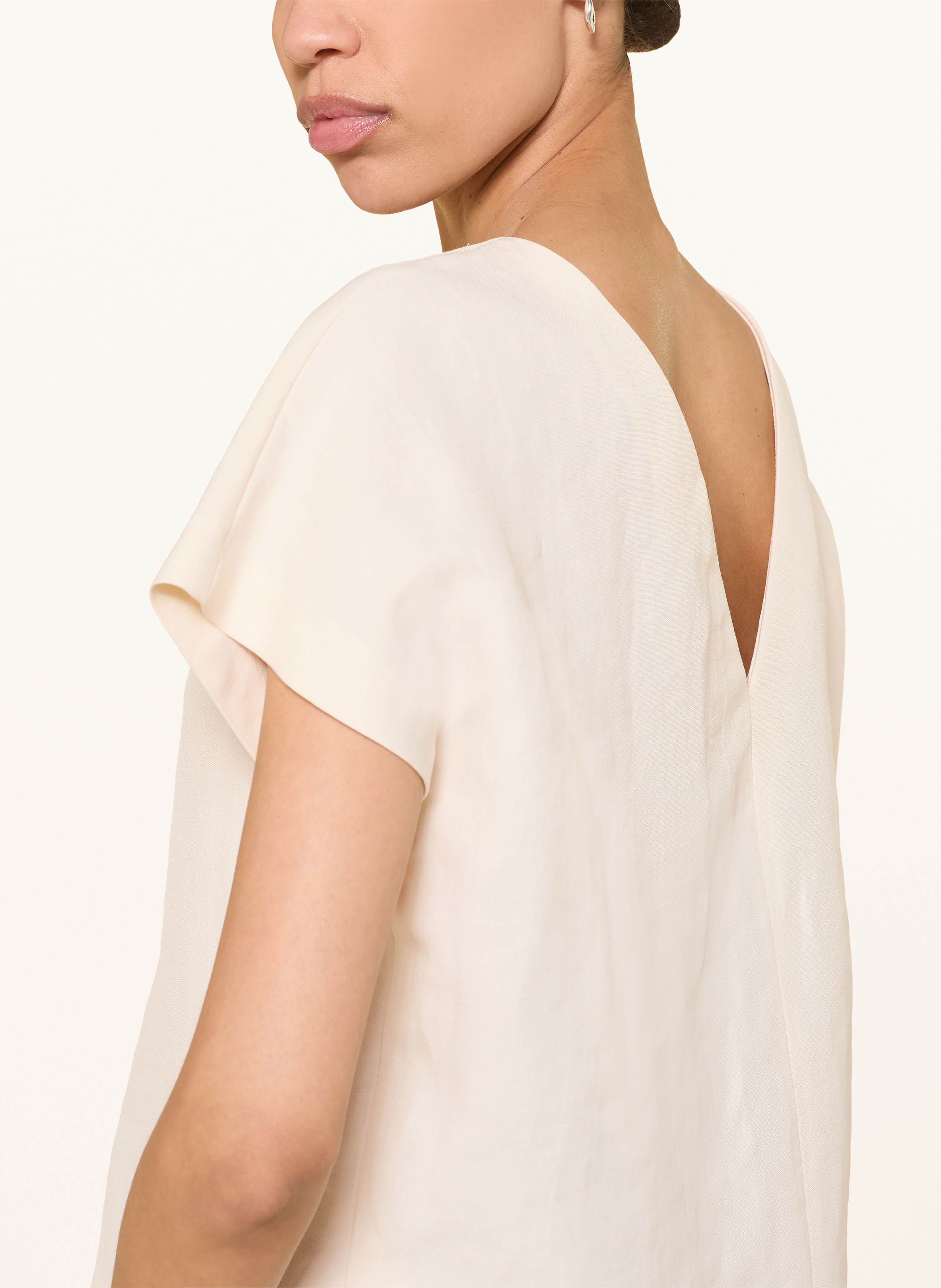 Thumbnail - Luisa Cerano Blusenshirt Mit Leinen weiss