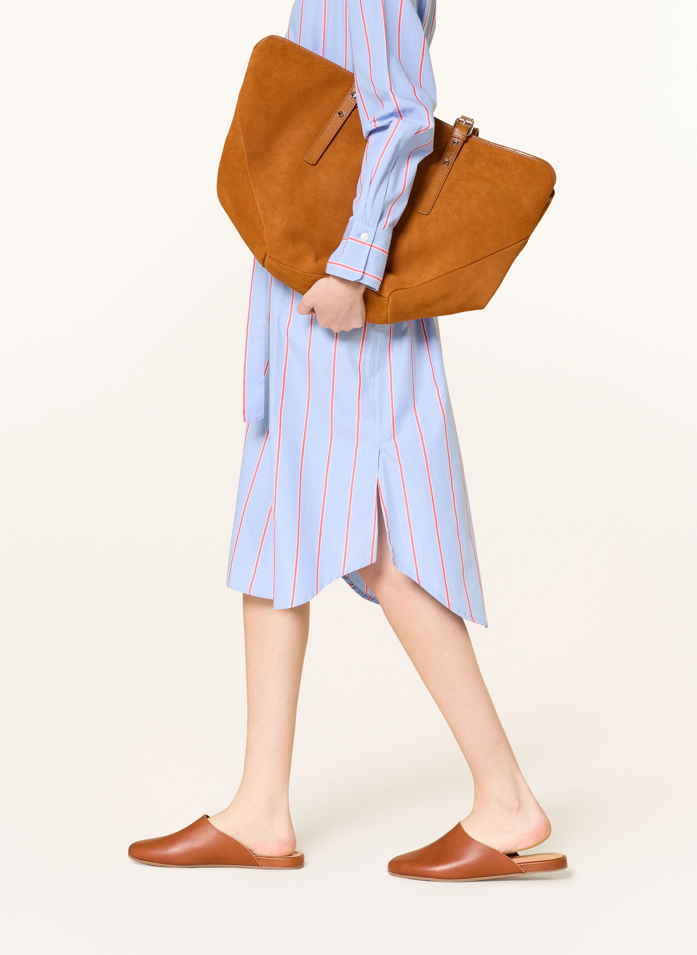 Thumbnail - Lanius Hemdblusenkleid blau