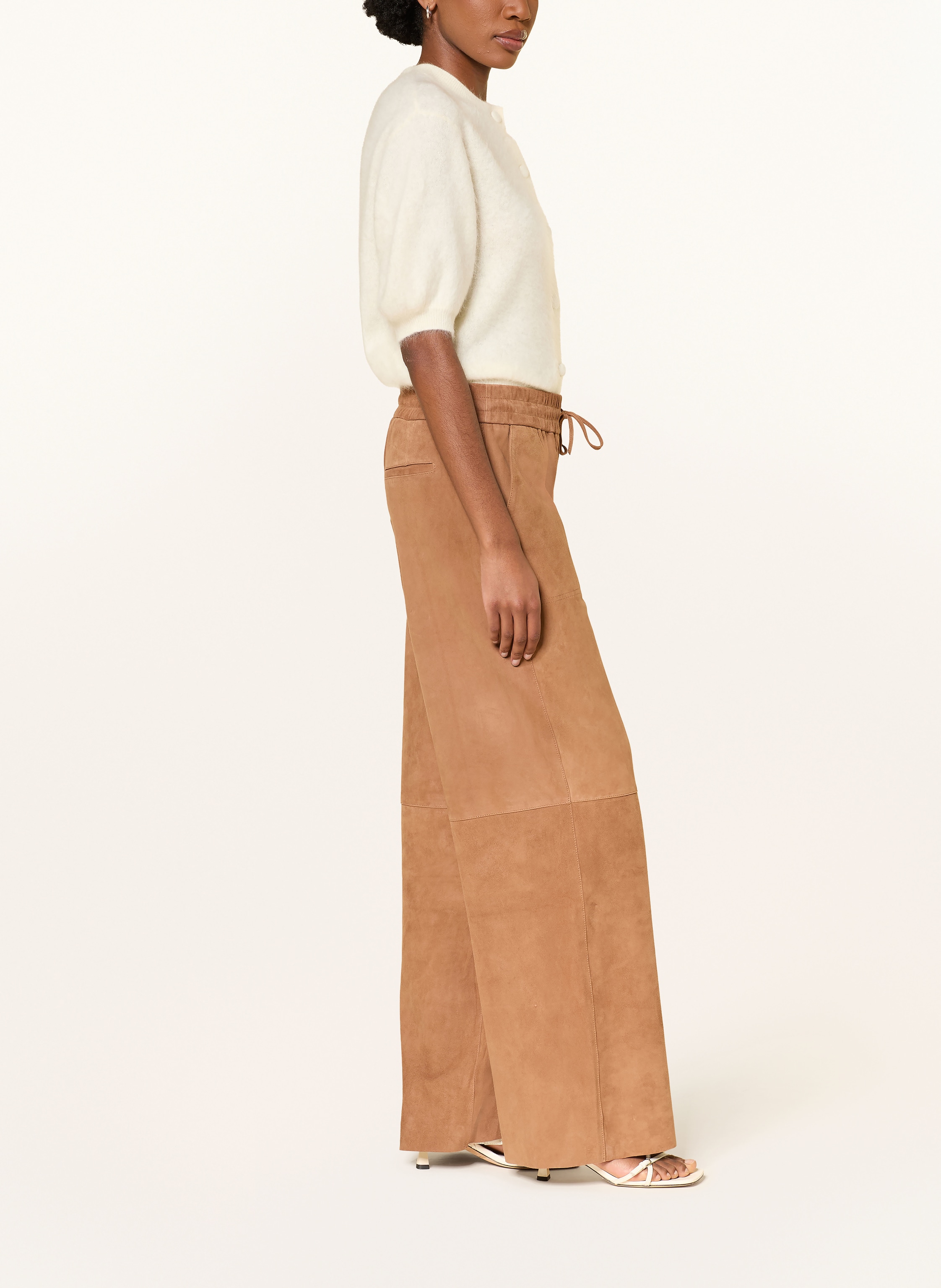 Thumbnail - Studio Ar Lederhose Nadia braun