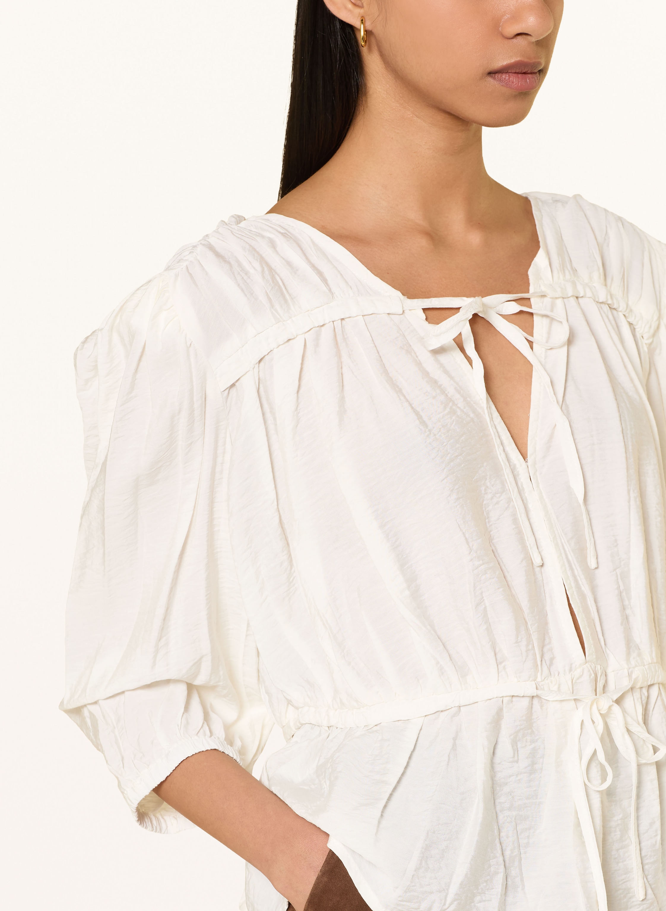 Thumbnail - Catnoir Blusenshirt Mit 3/4-Arm weiss