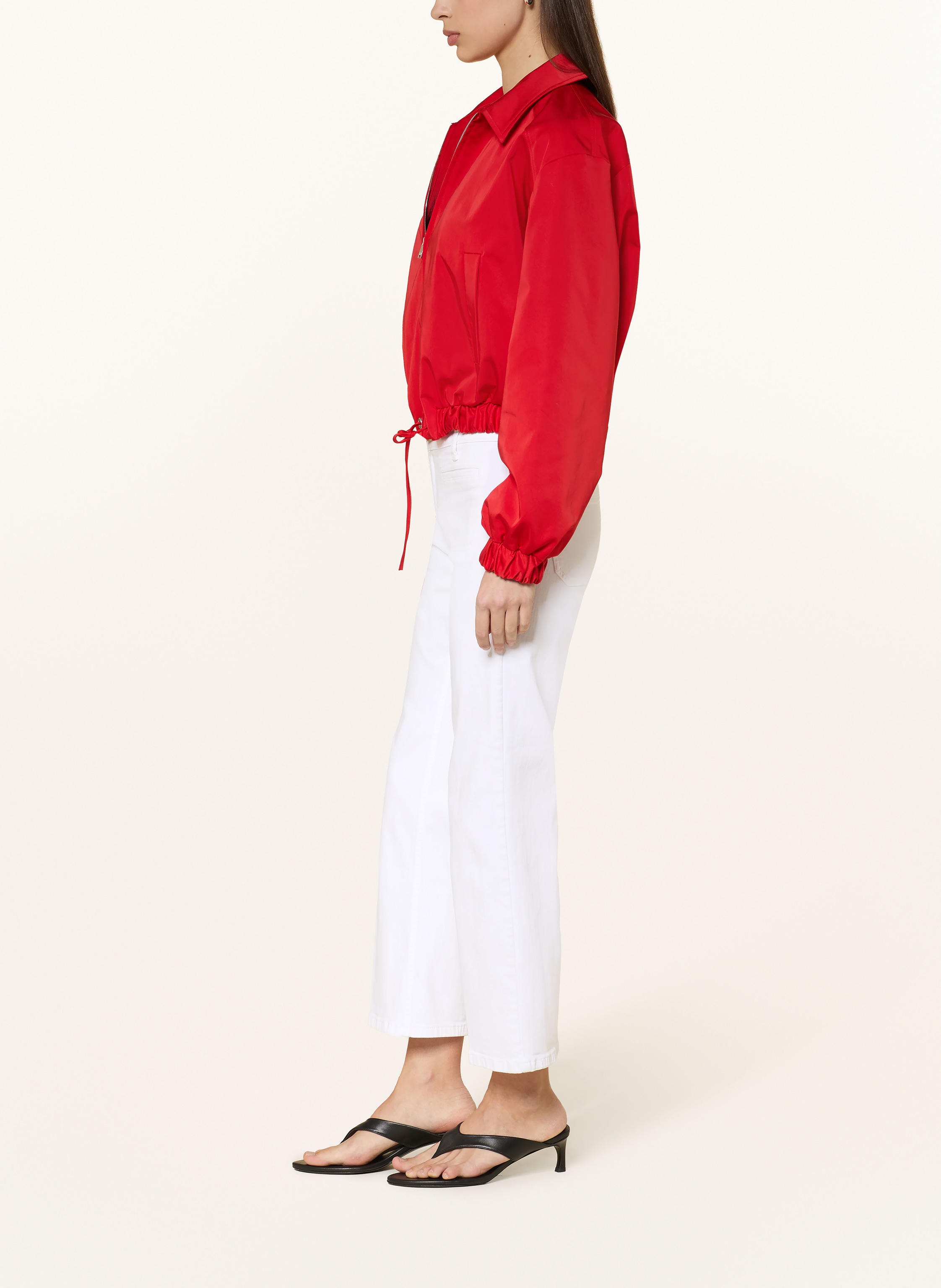 Thumbnail - Cambio Cropped Jeans Tess Cropped weiss