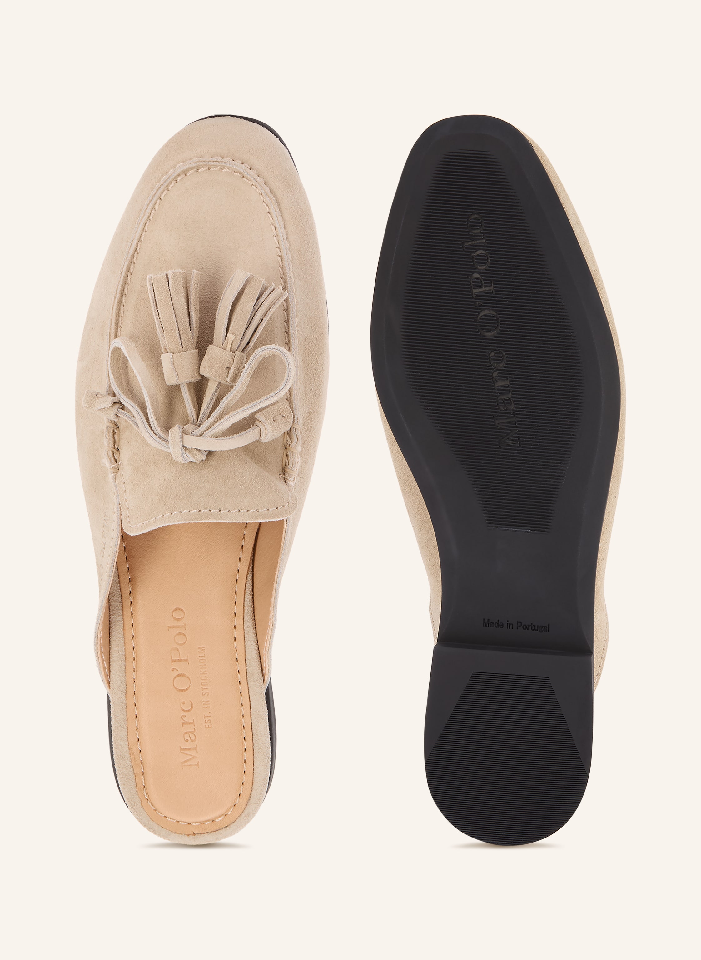 Thumbnail - Marc O'polo Mules beige