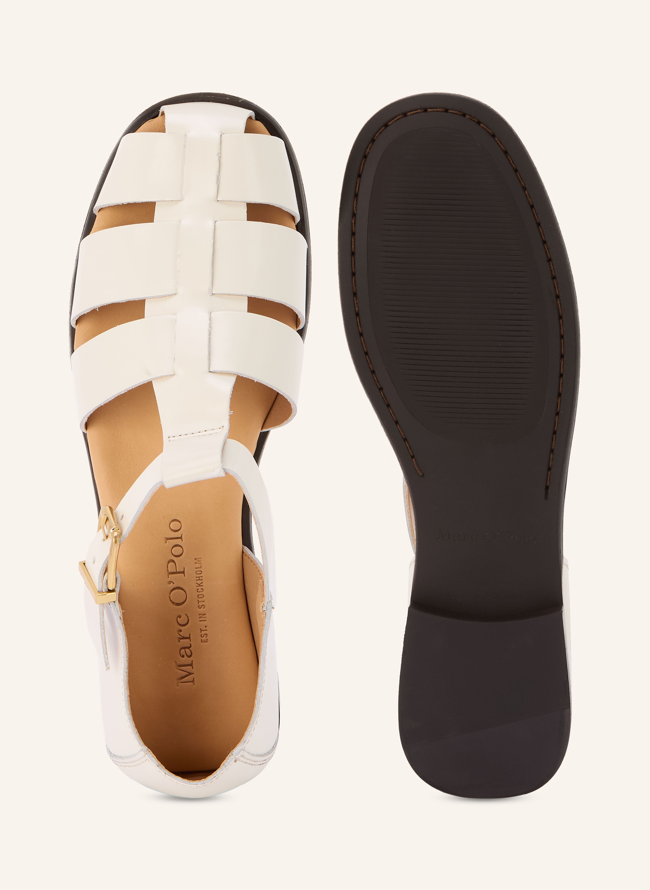 Thumbnail - Marc O'polo Sandalen weiss