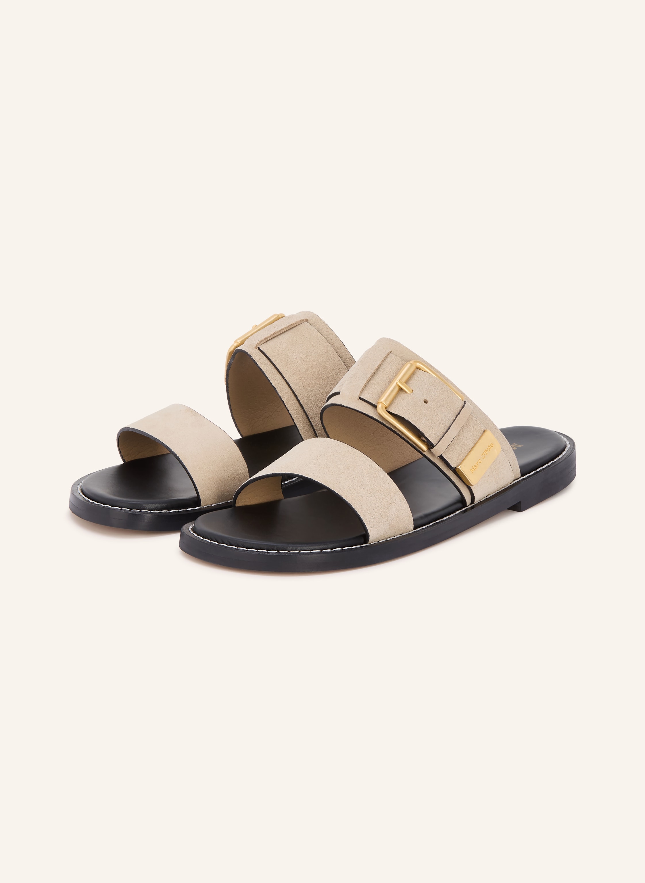 Marc O'polo Pantoletten beige
