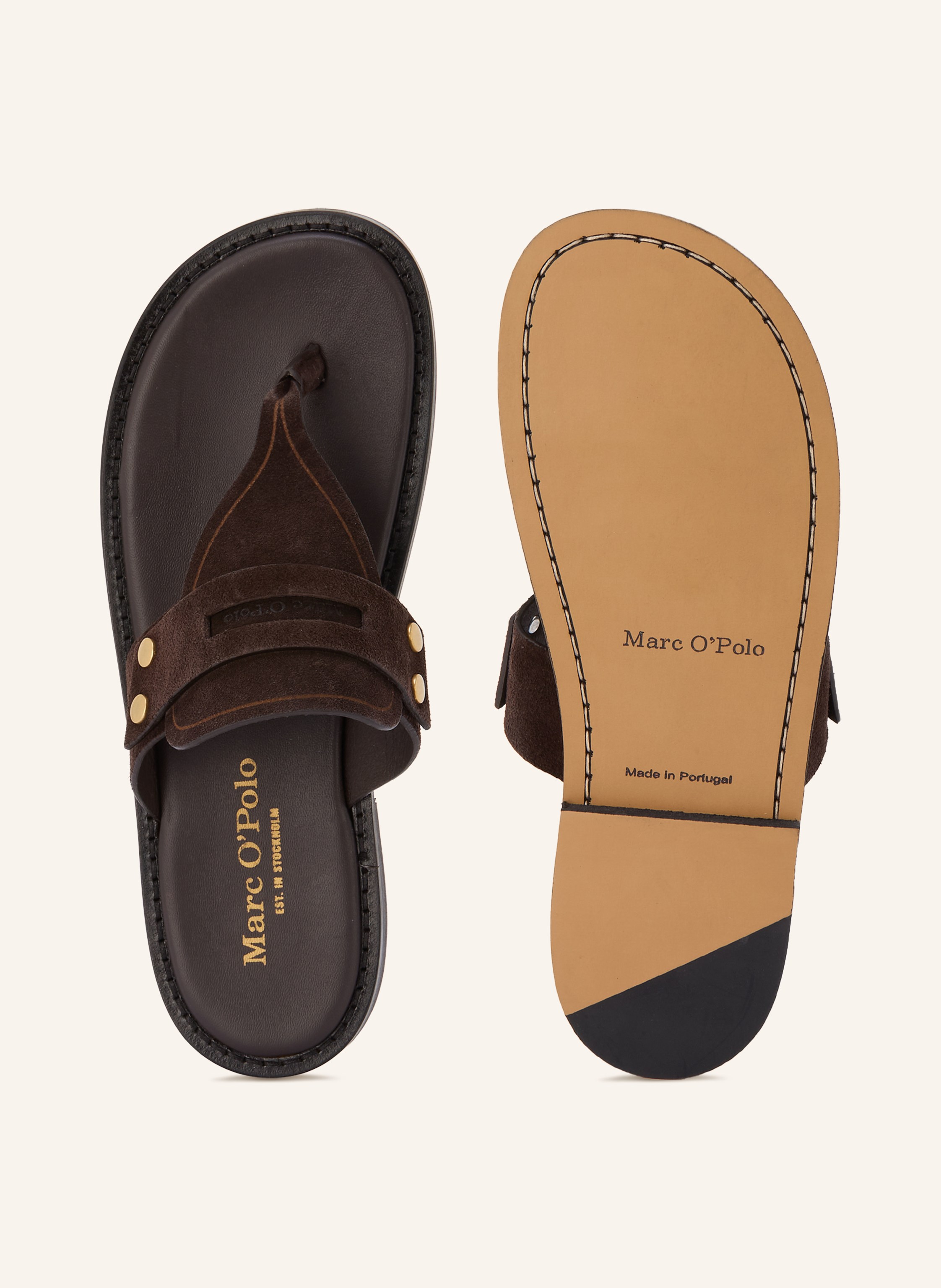 Thumbnail - Marc O'polo Zehentrenner braun