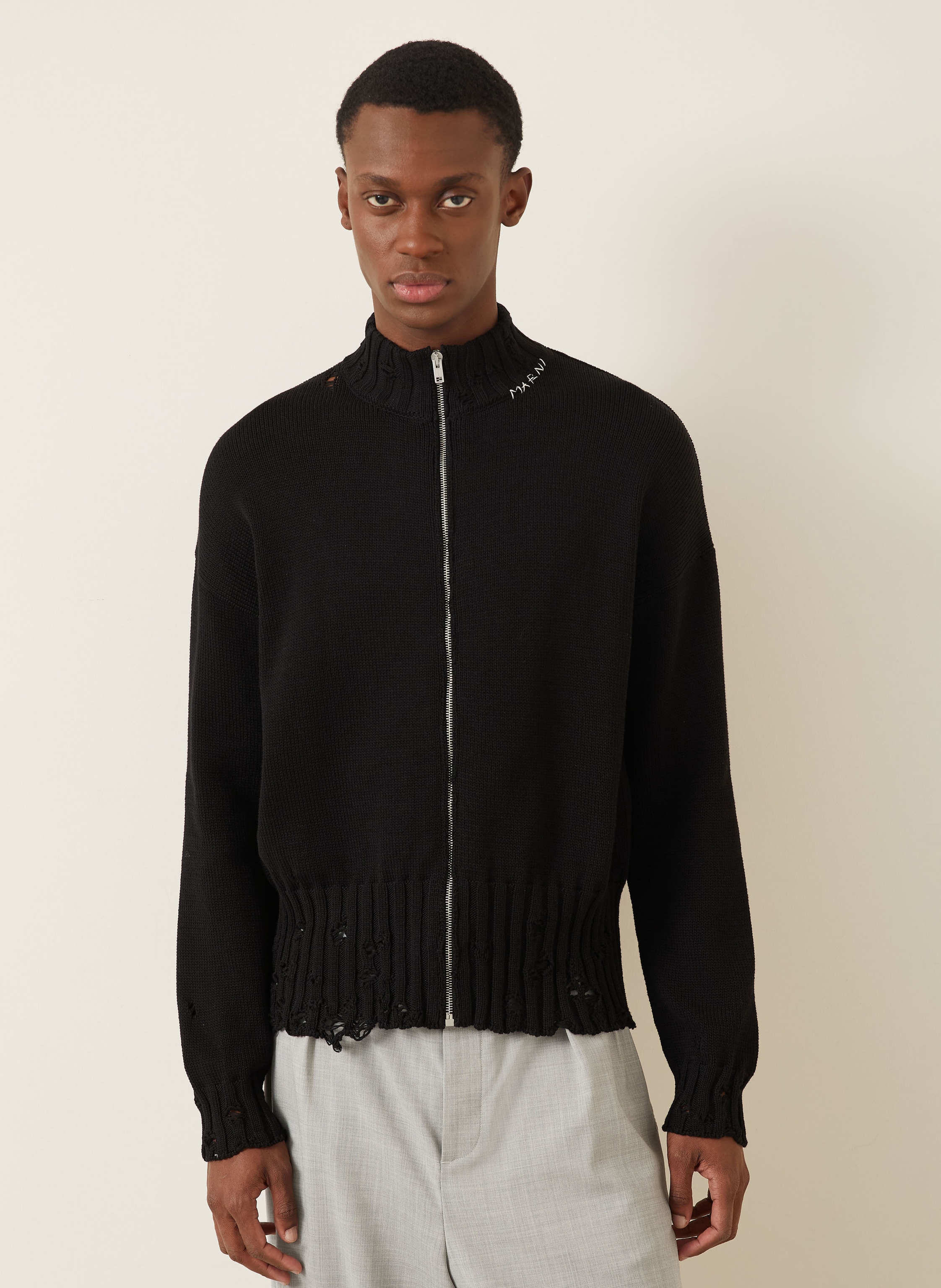 Thumbnail - Marni Strickjacke schwarz