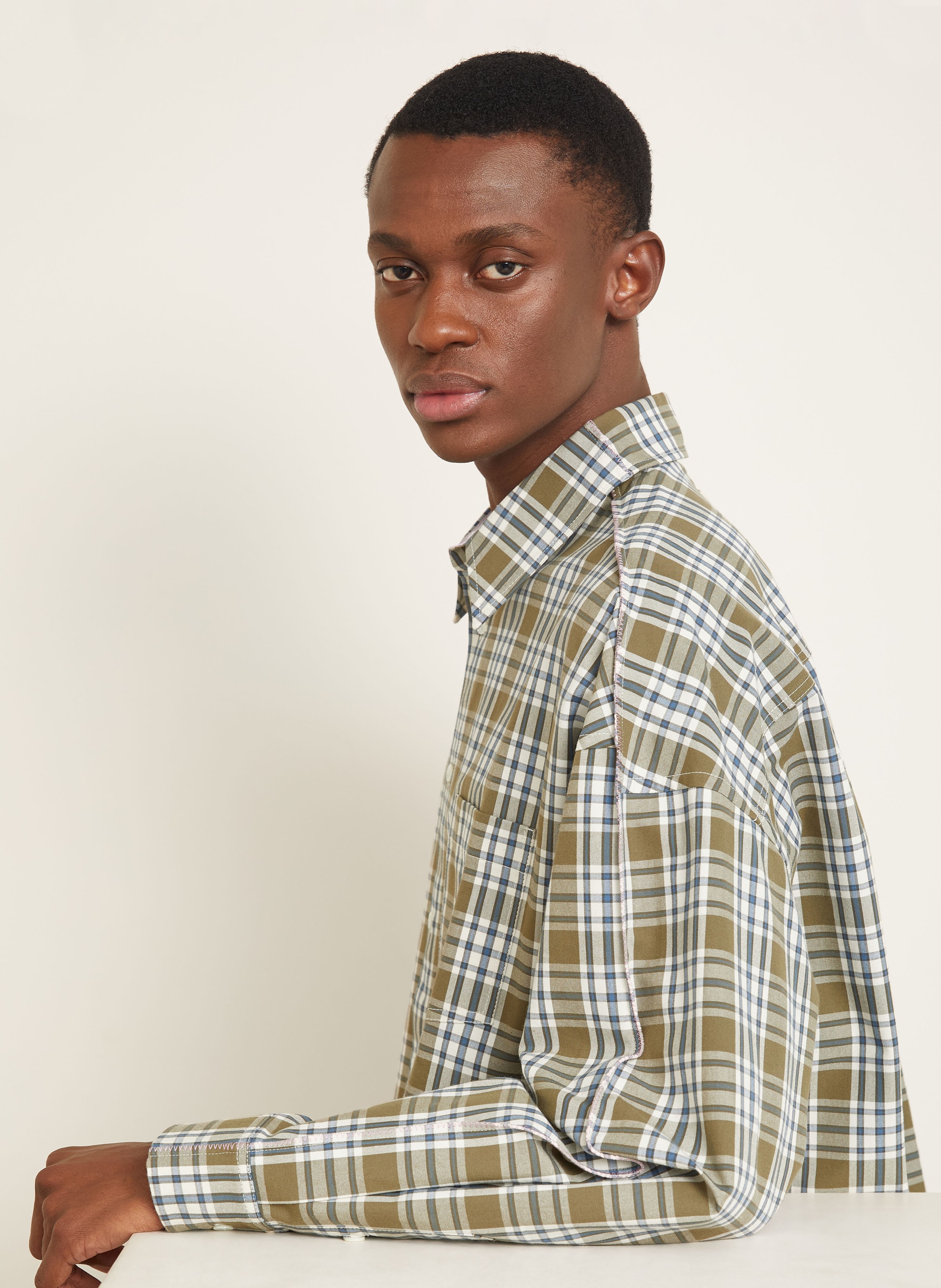 Thumbnail - Marni Hemd Comfort Fit gruen