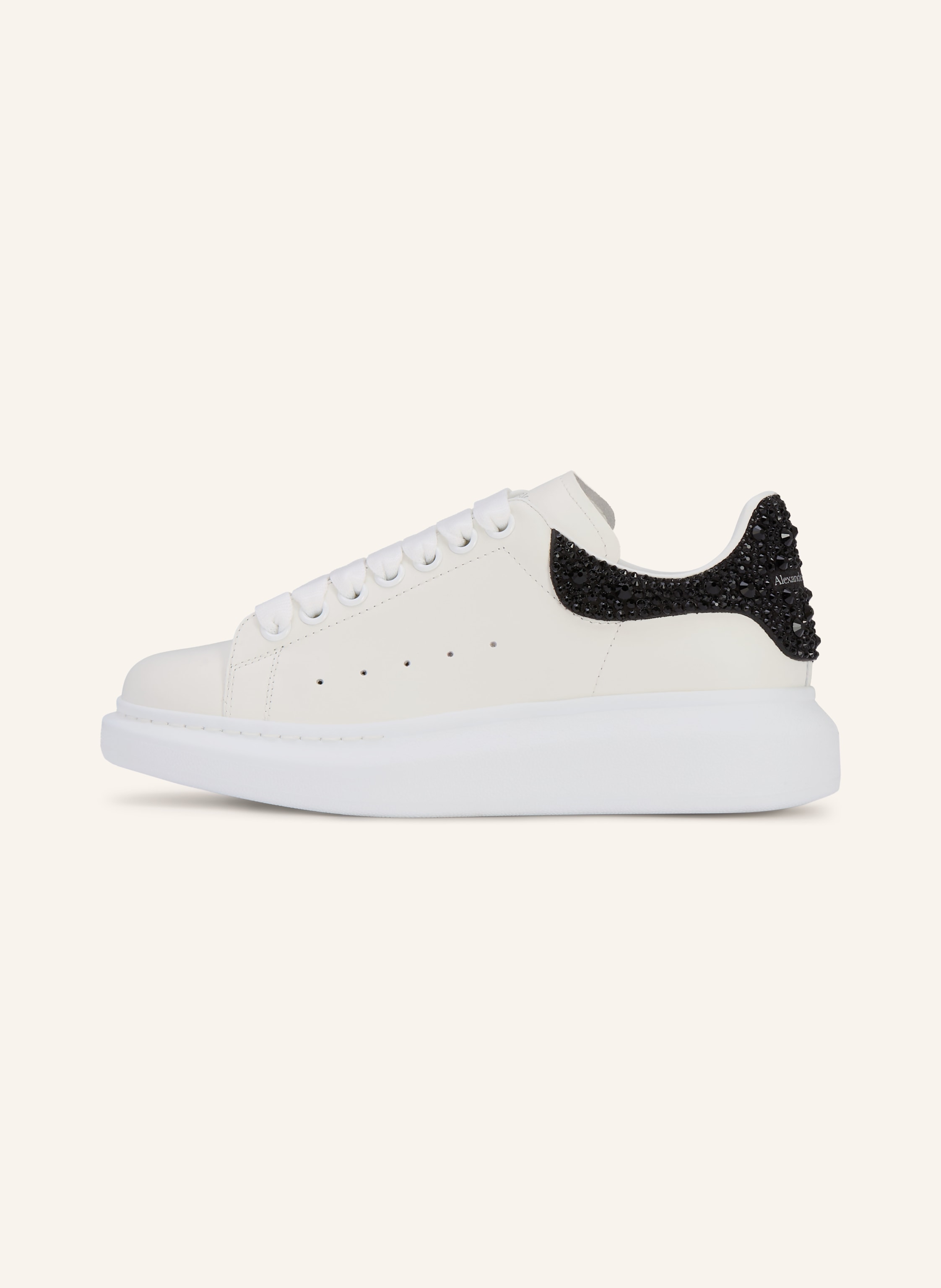 Thumbnail - Mcqueen Sneaker Mit Schmucksteinen weiss