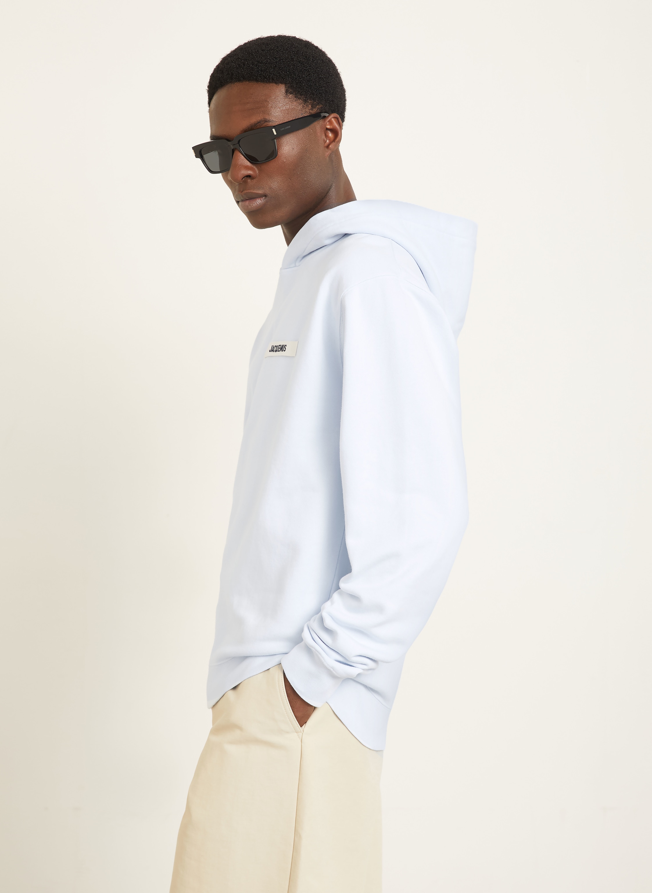 Thumbnail - Jacquemus Hoodie Le Hoodie Gros Grain blau