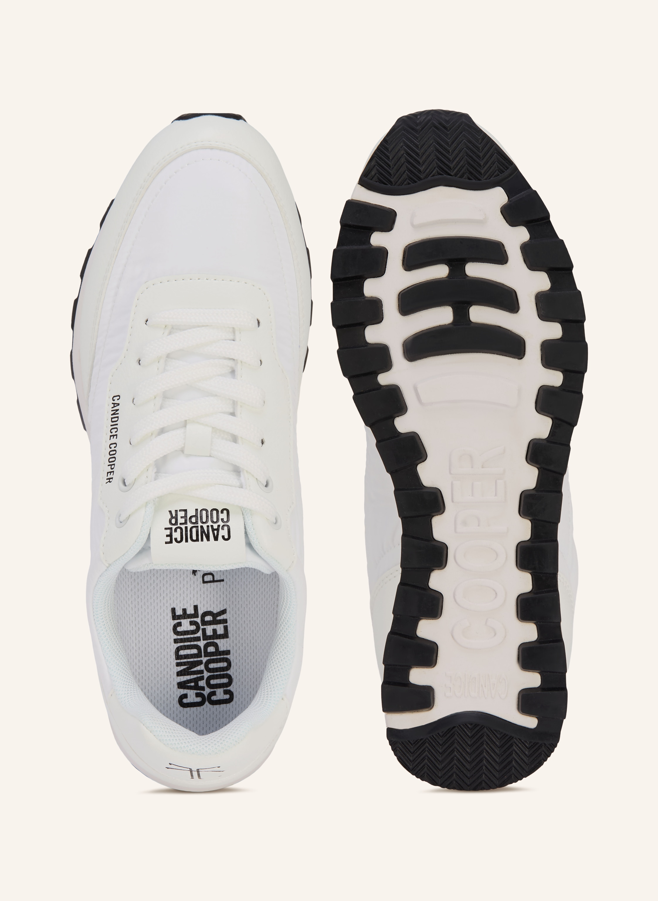 Thumbnail - Candice Cooper Sneaker Plume weiss