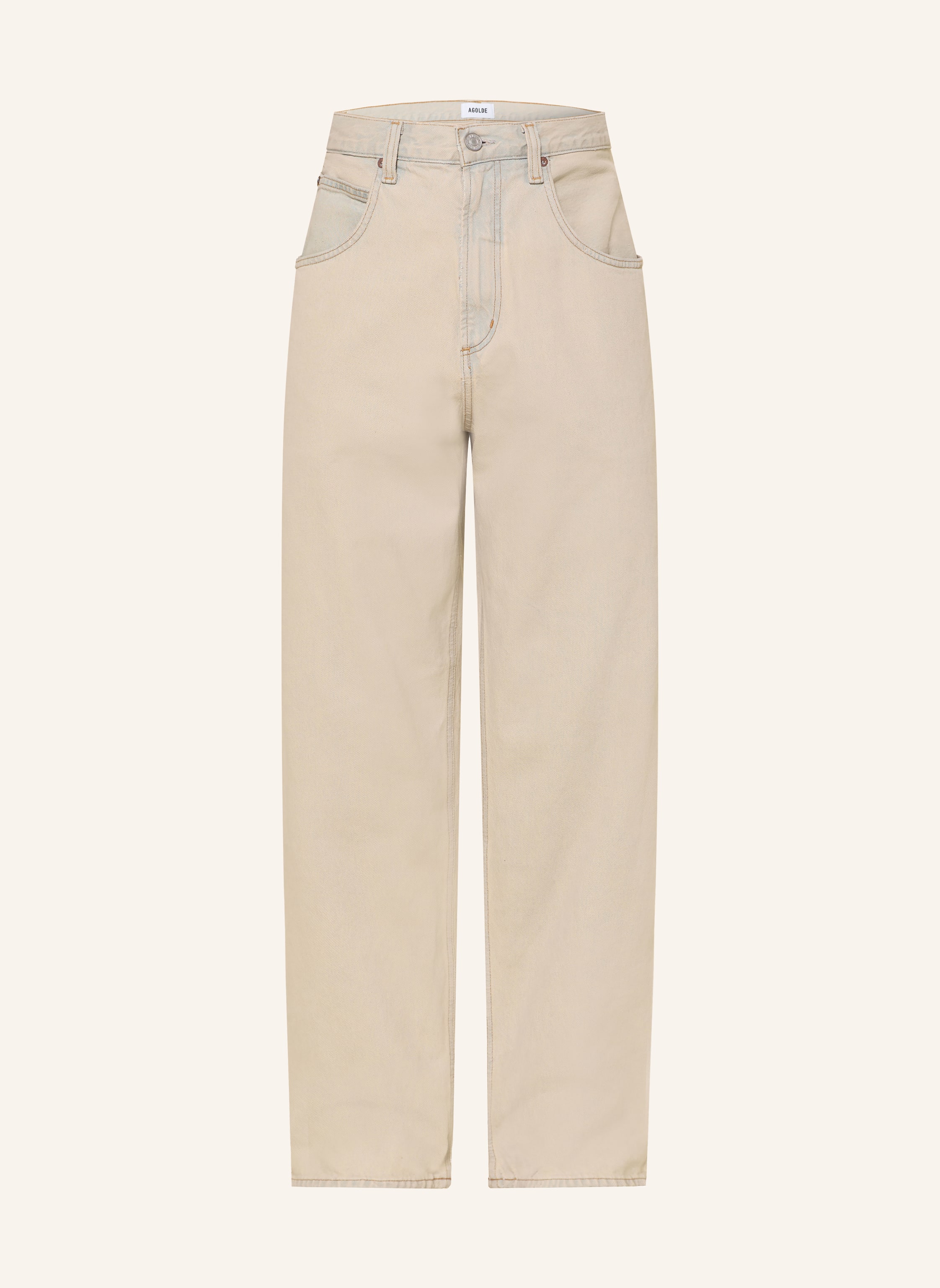 Agolde Jeans Fusion Regular Fit beige