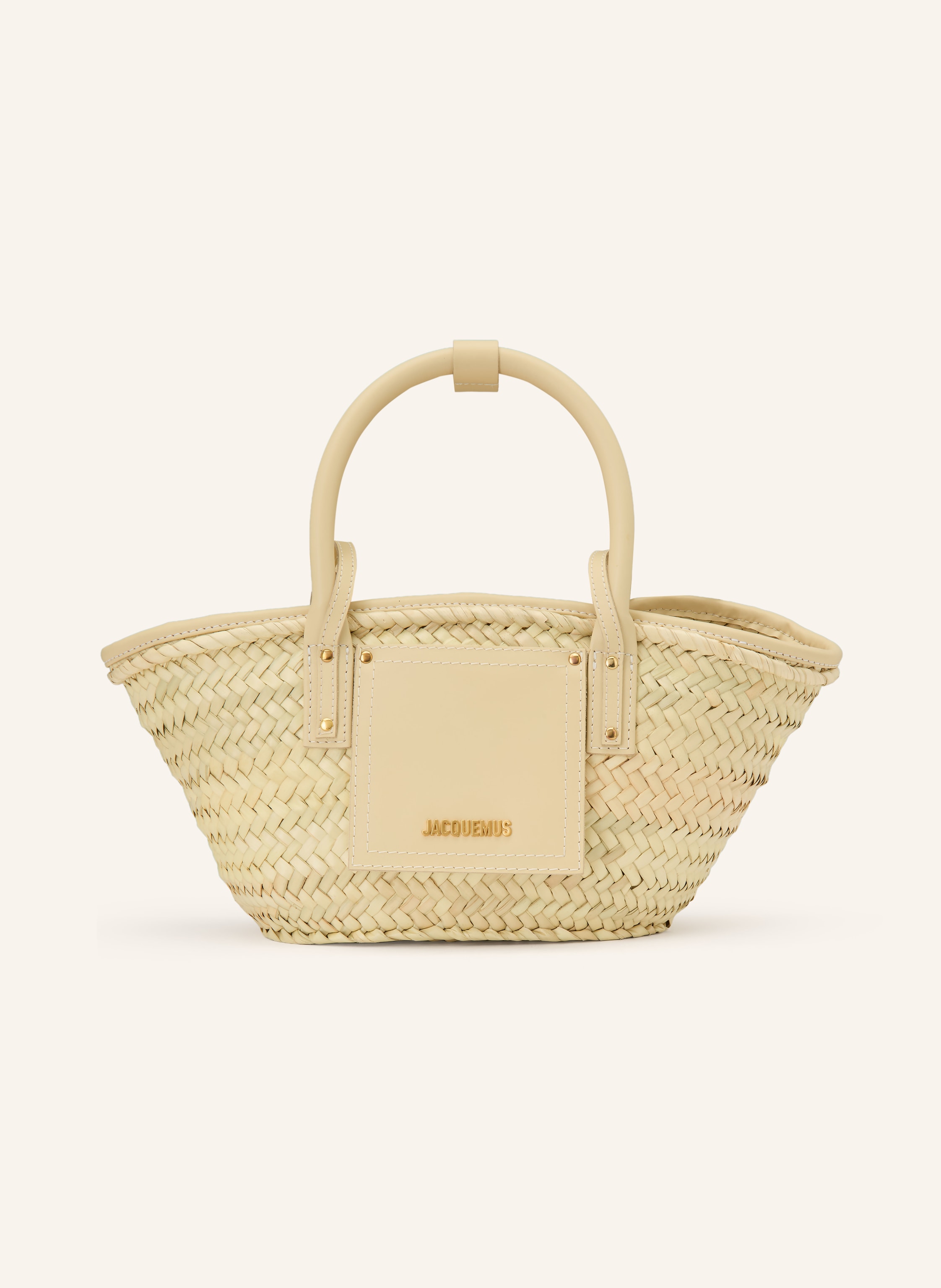 Jacquemus Shopper Le Petit Panier Soli beige