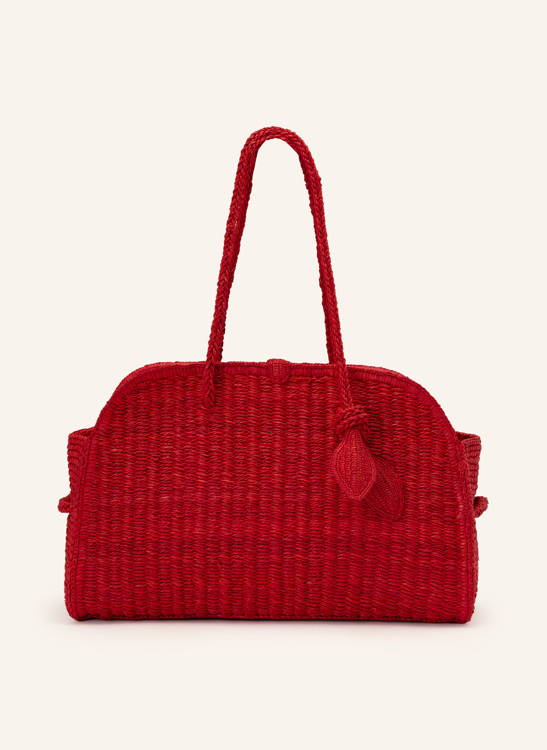 Jacquemus Jacquemus Handtasche Le Turismo Raphia rot in ROT