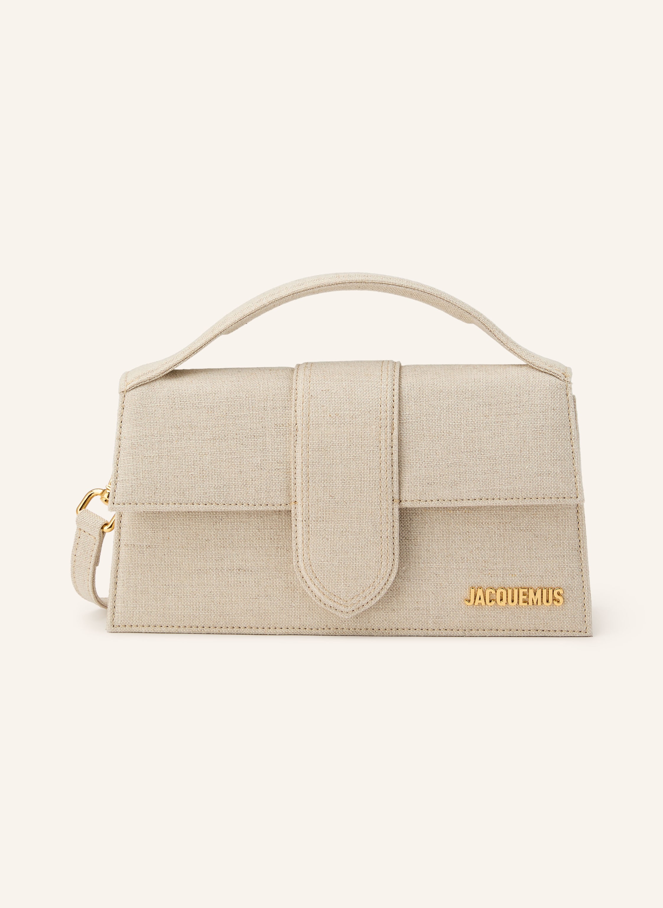 Jacquemus Jacquemus Handtasche Le Grand Bambino weiss in BEIGE / GOLD