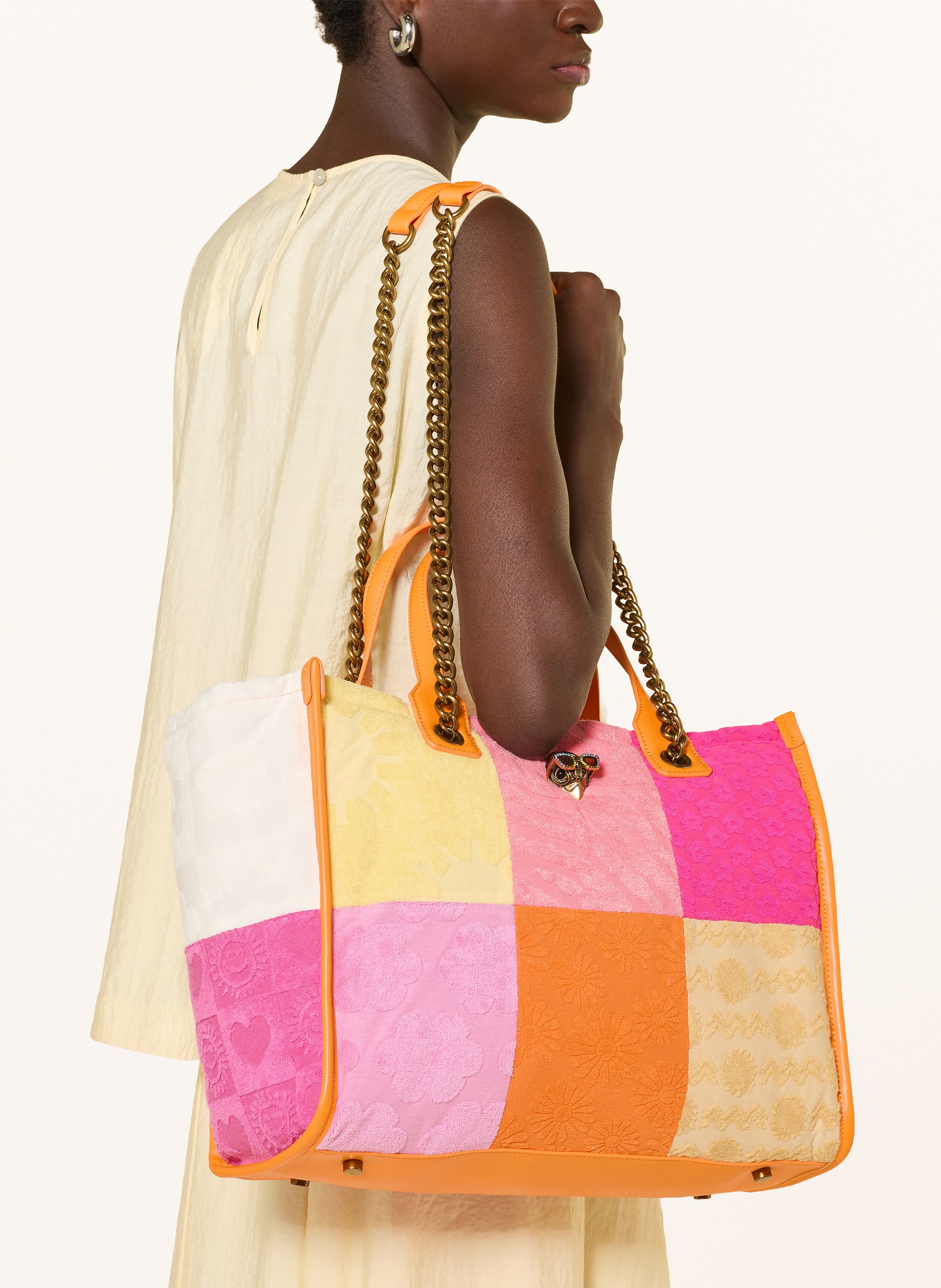 Thumbnail - Kurt Geiger Shopper Hoxton orange