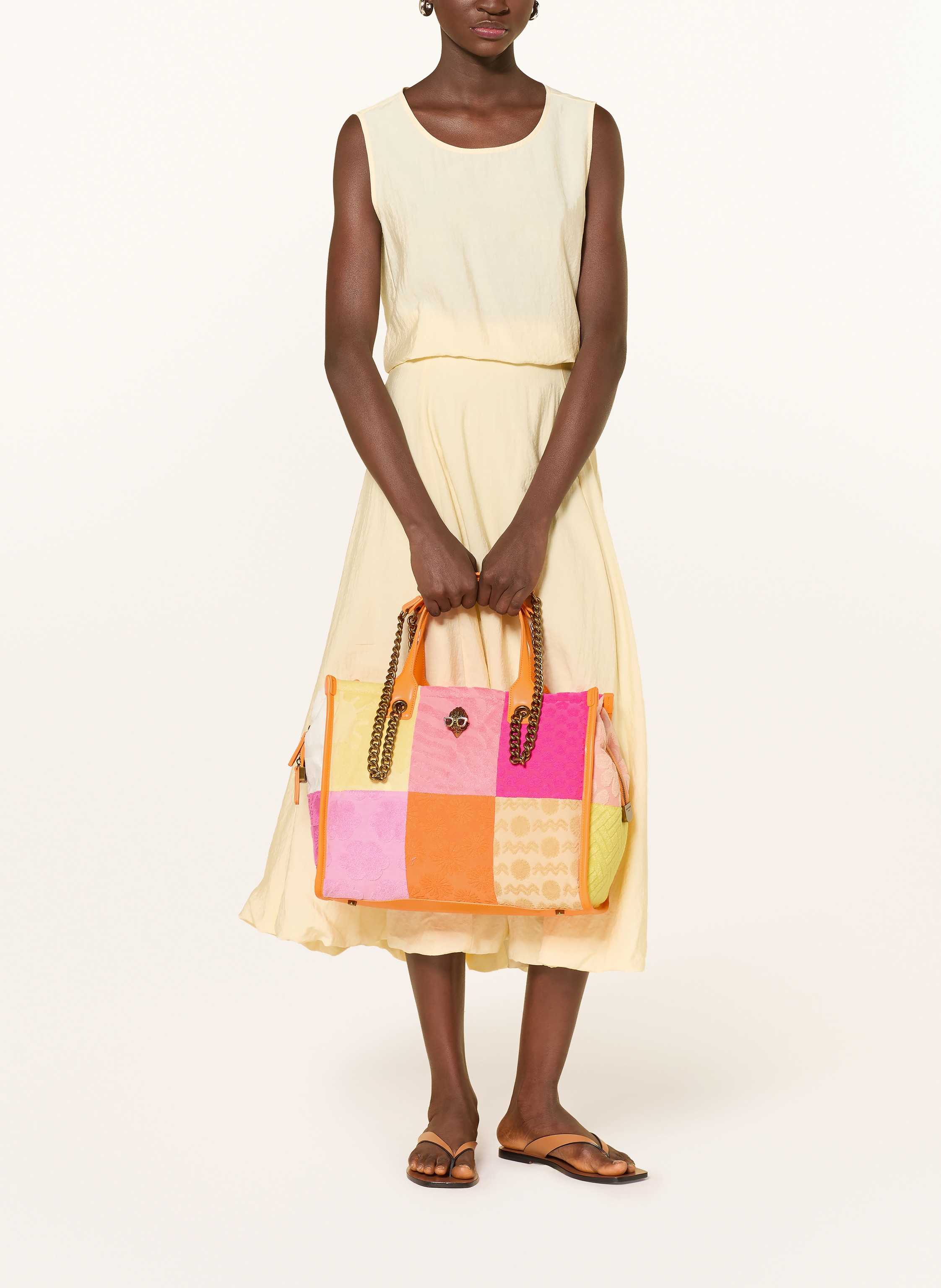 Thumbnail - Kurt Geiger Shopper Hoxton orange