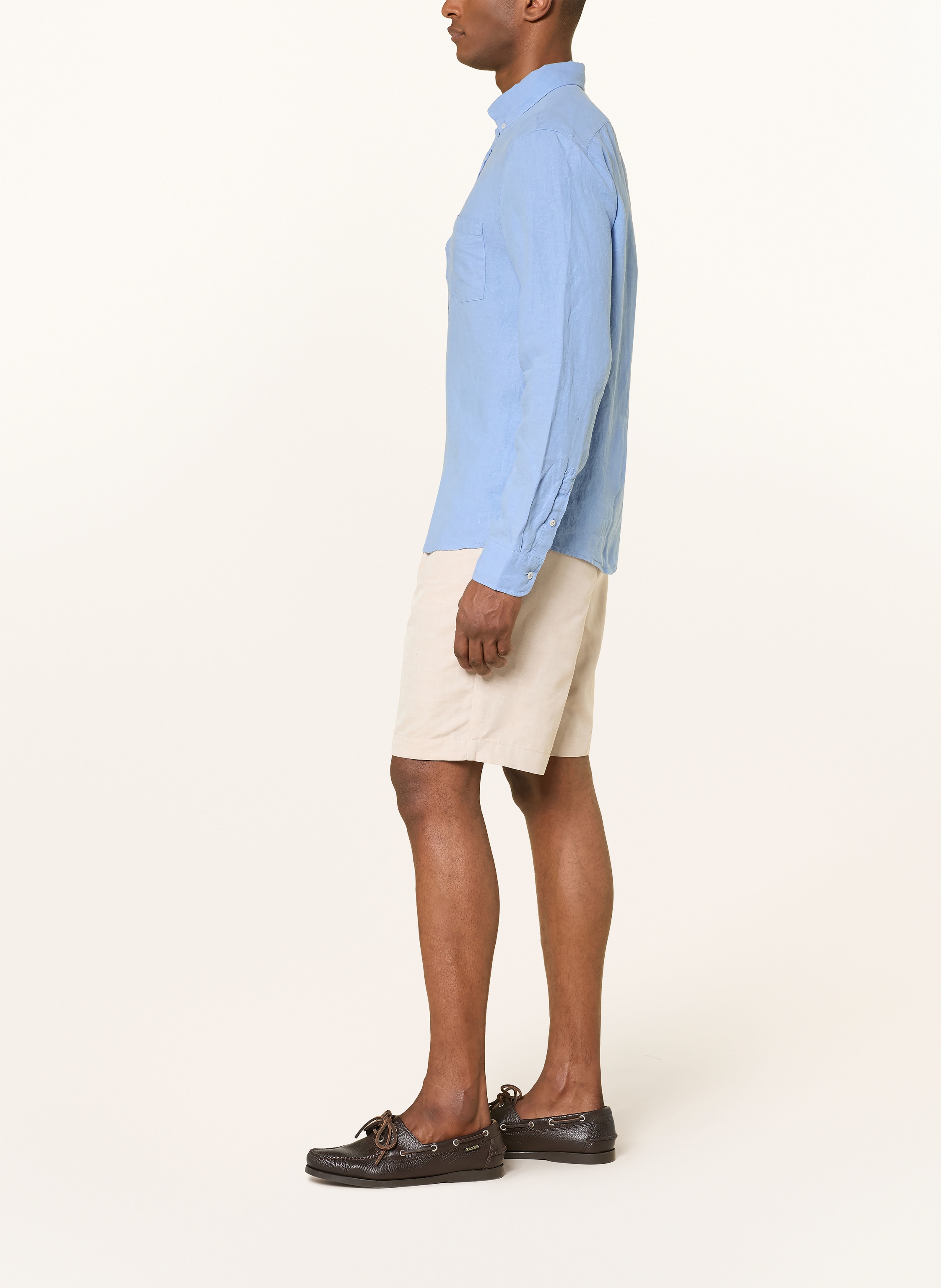 Thumbnail - Maerz Muenchen Chinoshorts beige