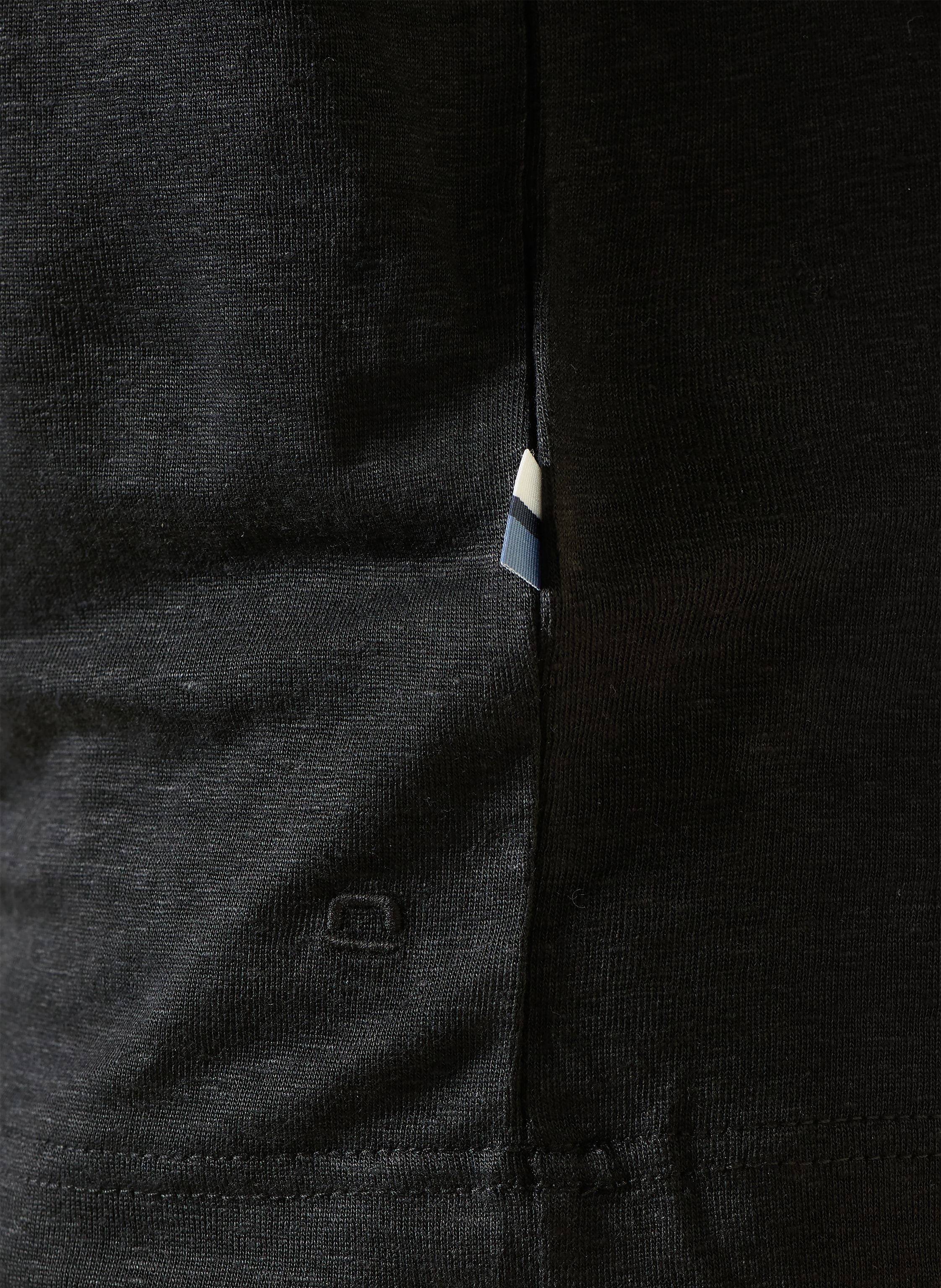 Thumbnail - Olymp T-Shirt Aus Leinen schwarz