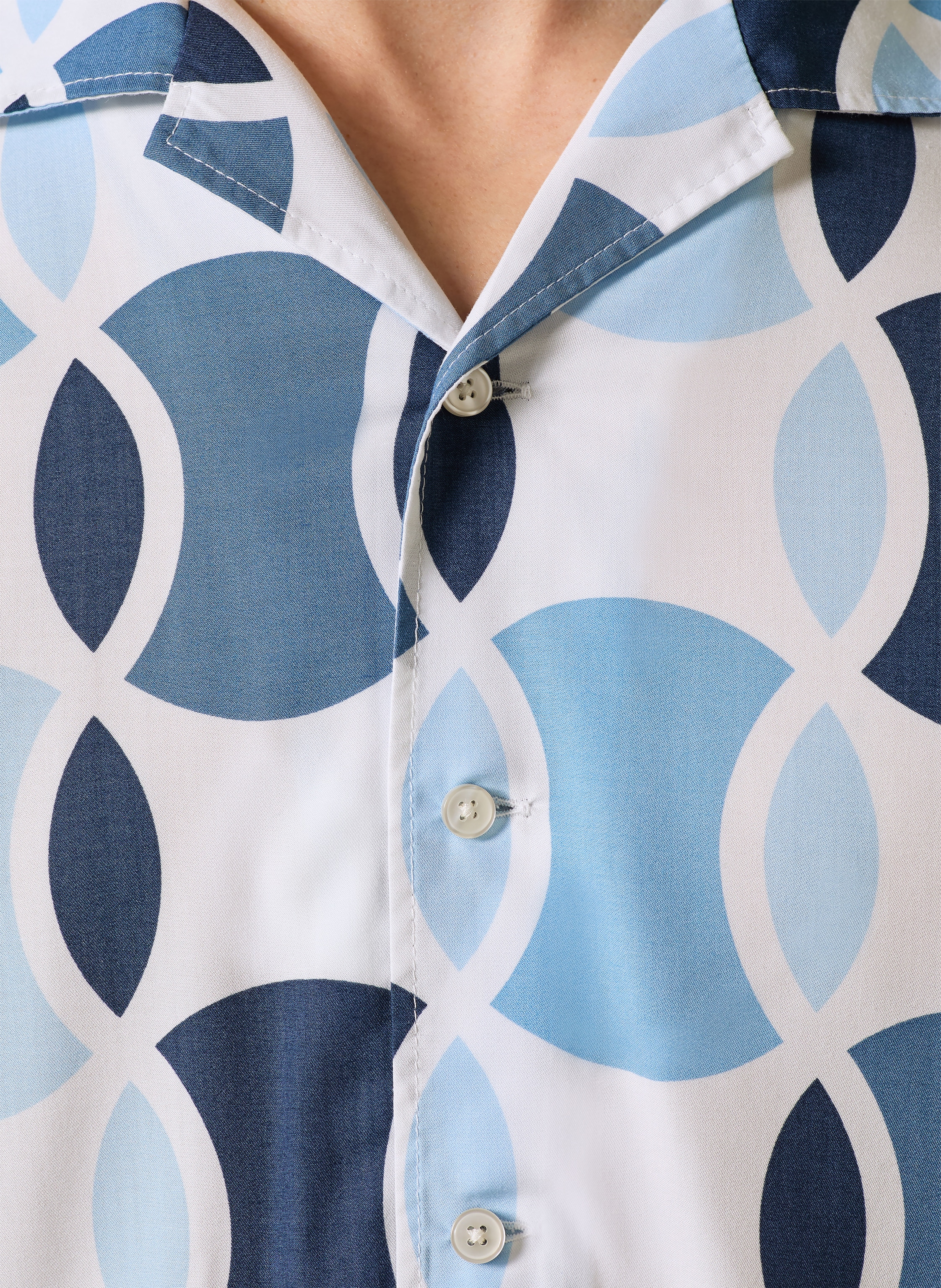 Thumbnail - Olymp Resorthemd Casual Regular Fit blau