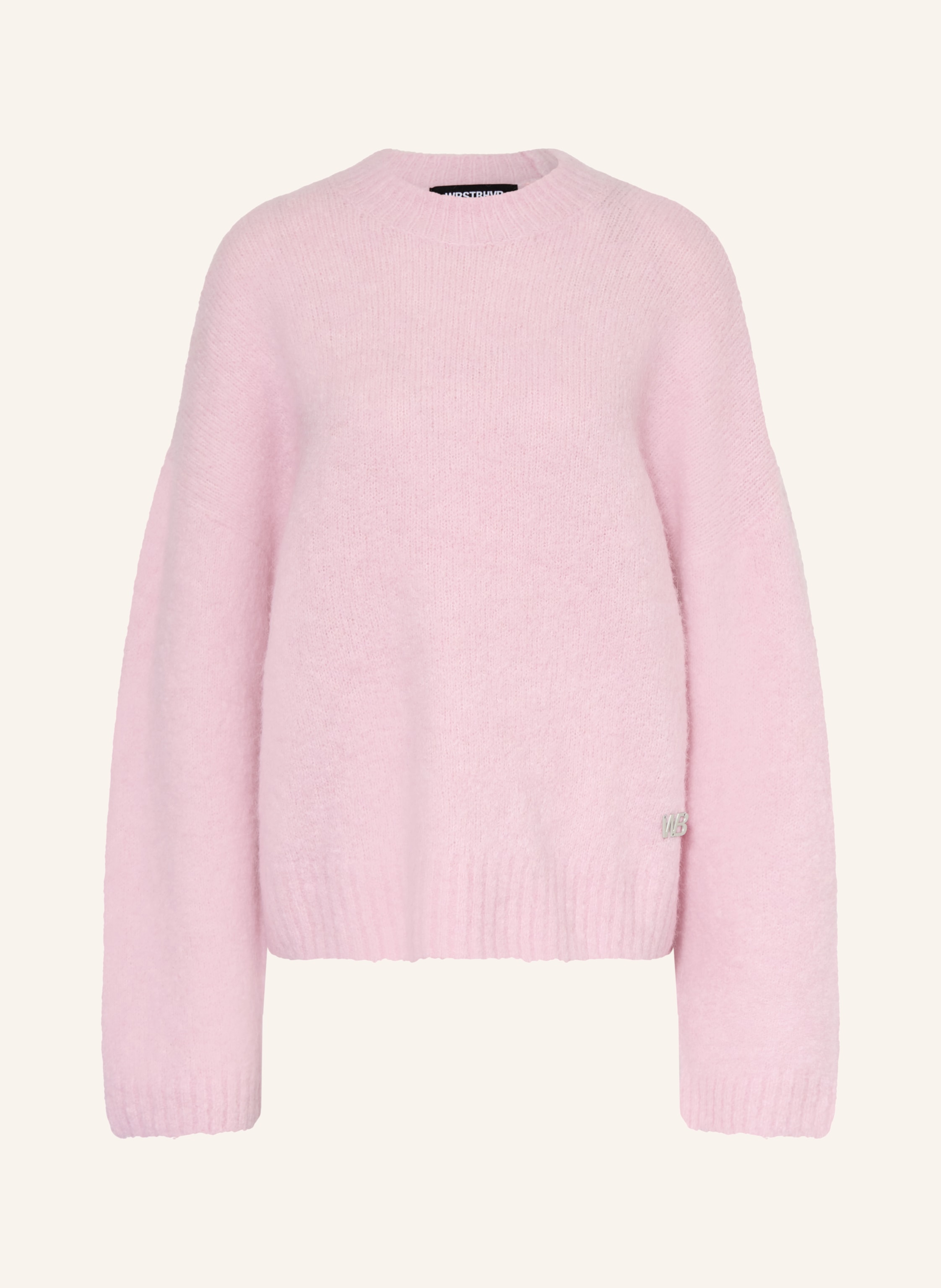 Wrstbhvr Pullover Enci Mit Alpaka rosa