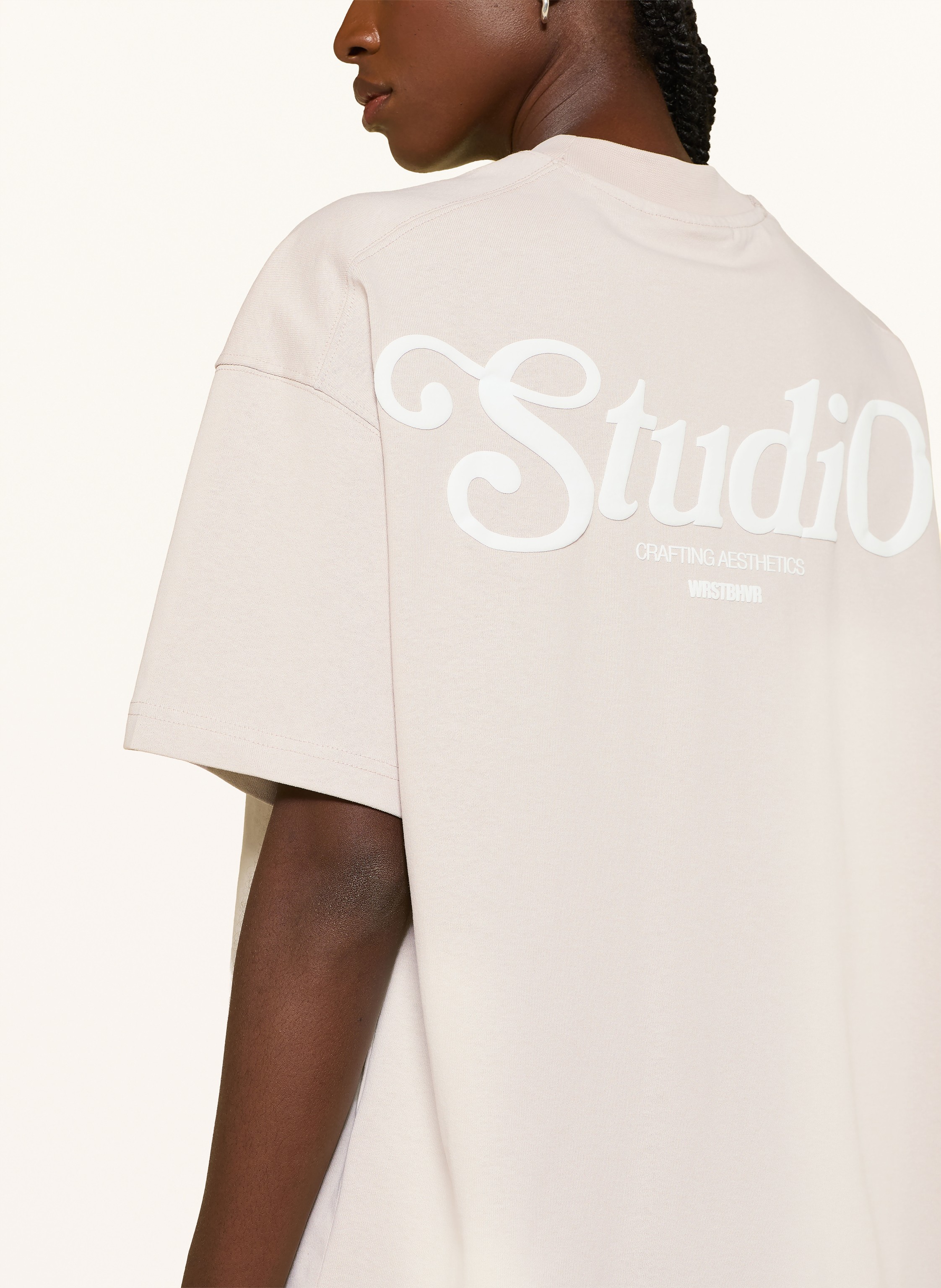 Thumbnail - Wrstbhvr T-Shirt Reen beige