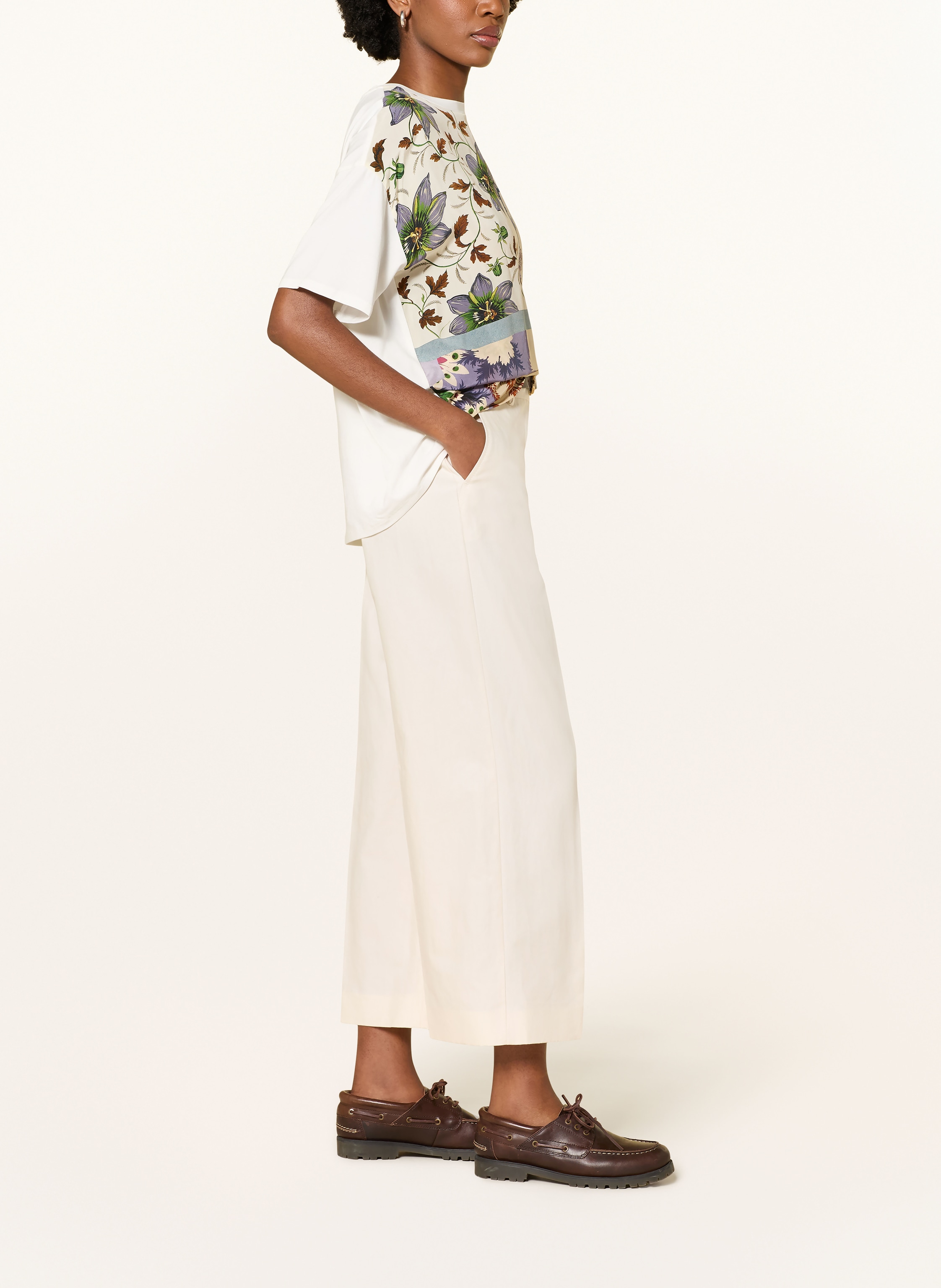 Thumbnail - Weekend Max Mara Culotte Zircone weiss